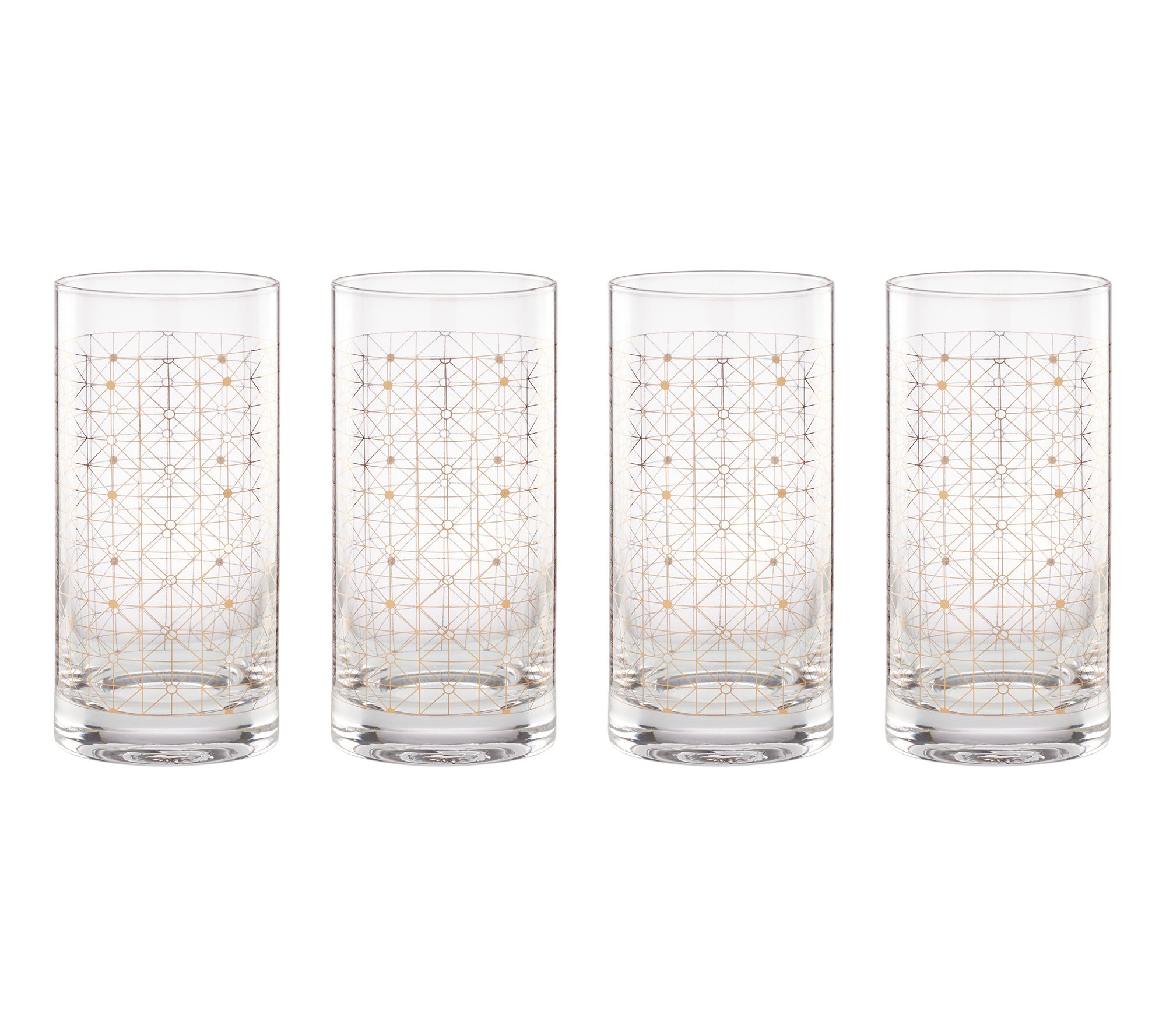 Lenox Tuscany Classics Gold Dust Highballs Setof 4