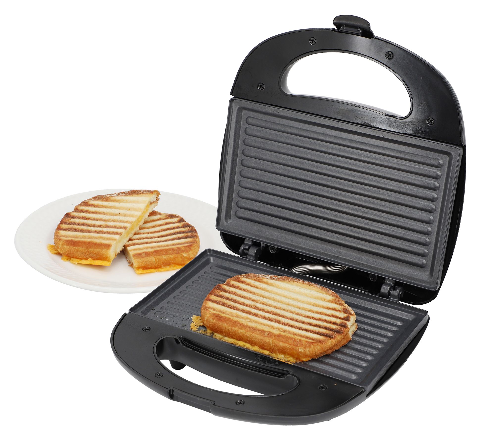 MegaChef Compact Non-Stick Panini Press Grill &Sandwich Maker