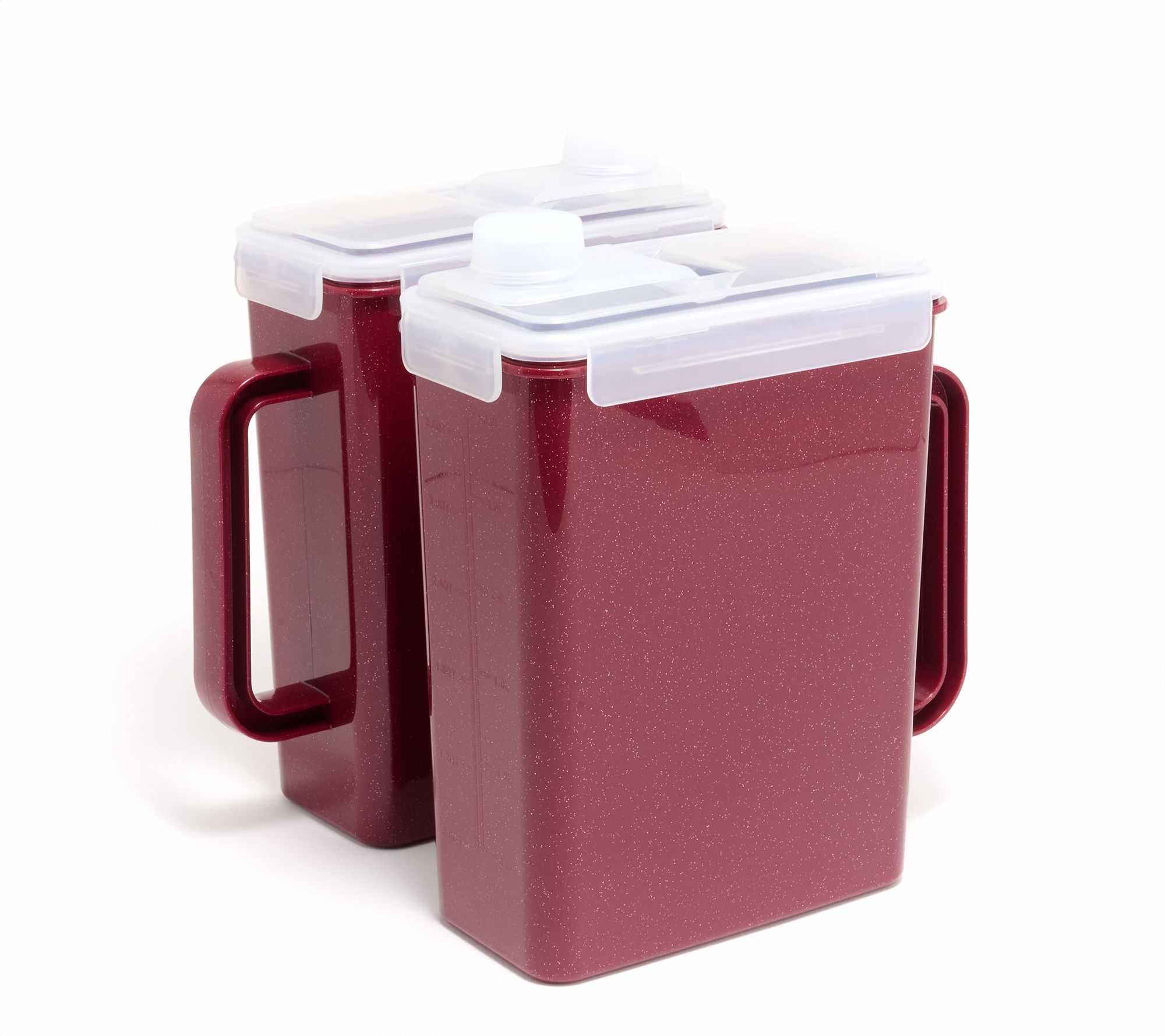 LocknLock Set of (2) Colored Body Pitchers