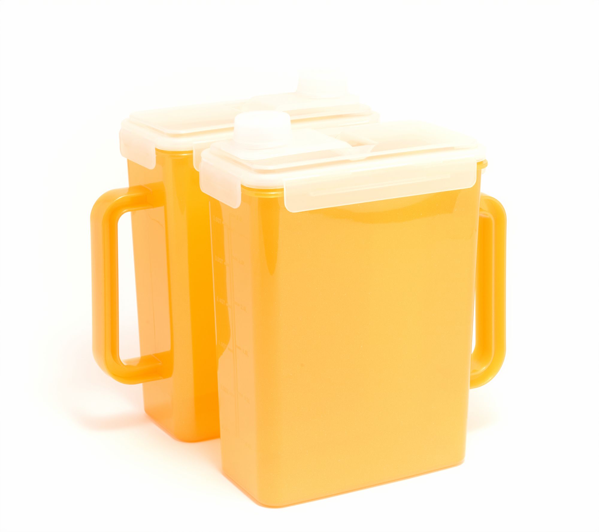 LocknLock Set of (2) Colored Body Pitchers