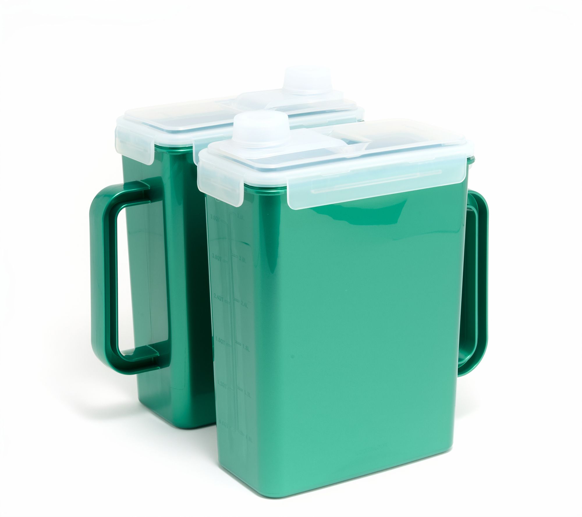 LocknLock Set of (2) Colored Body Pitchers