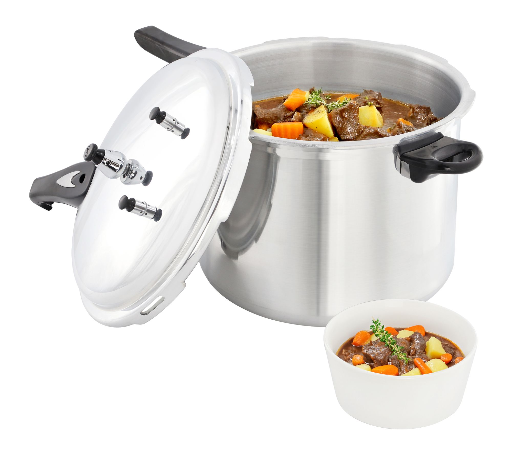 MegaChef 11.5Qt Induction Stovetop Pressure Cooker and Steamer