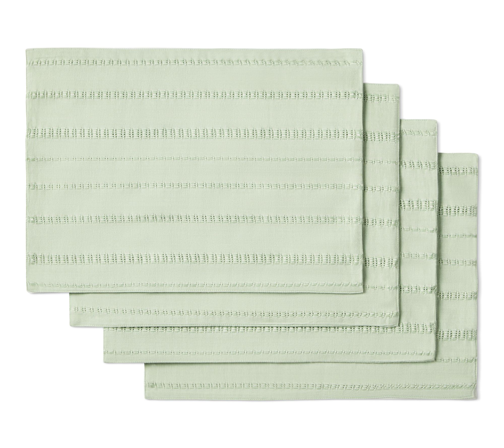 Draper James Leno Weave Woven Placemat 4-Pack Set