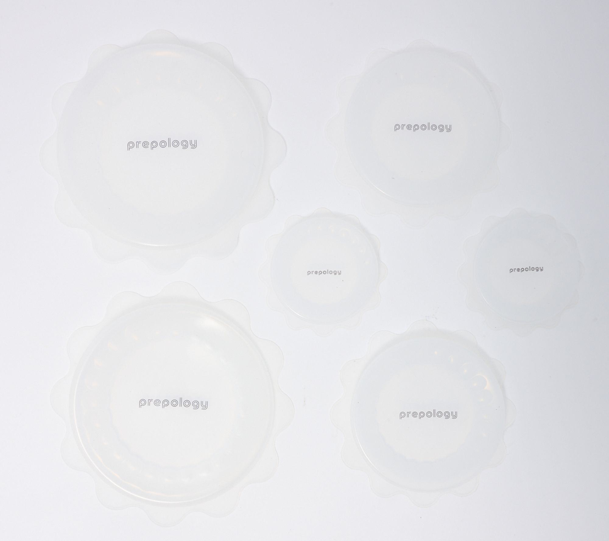 "As Is" Prepology 6-Piece Silicone Food Covers