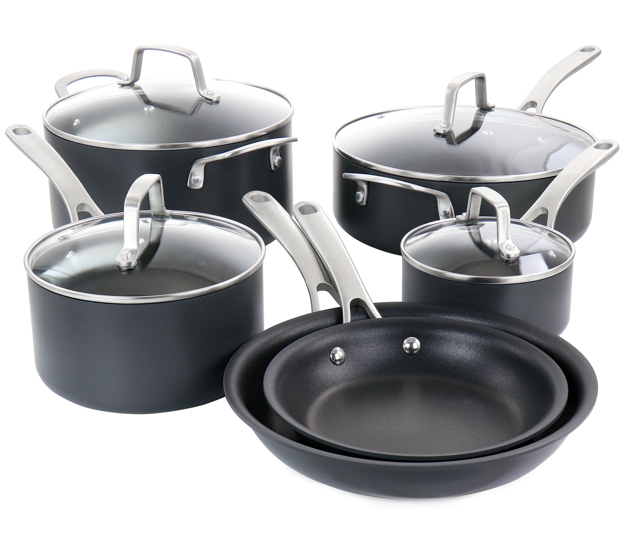 Closeout! Martha Stewart Collection 12-Pc. Mixed Material Cookware