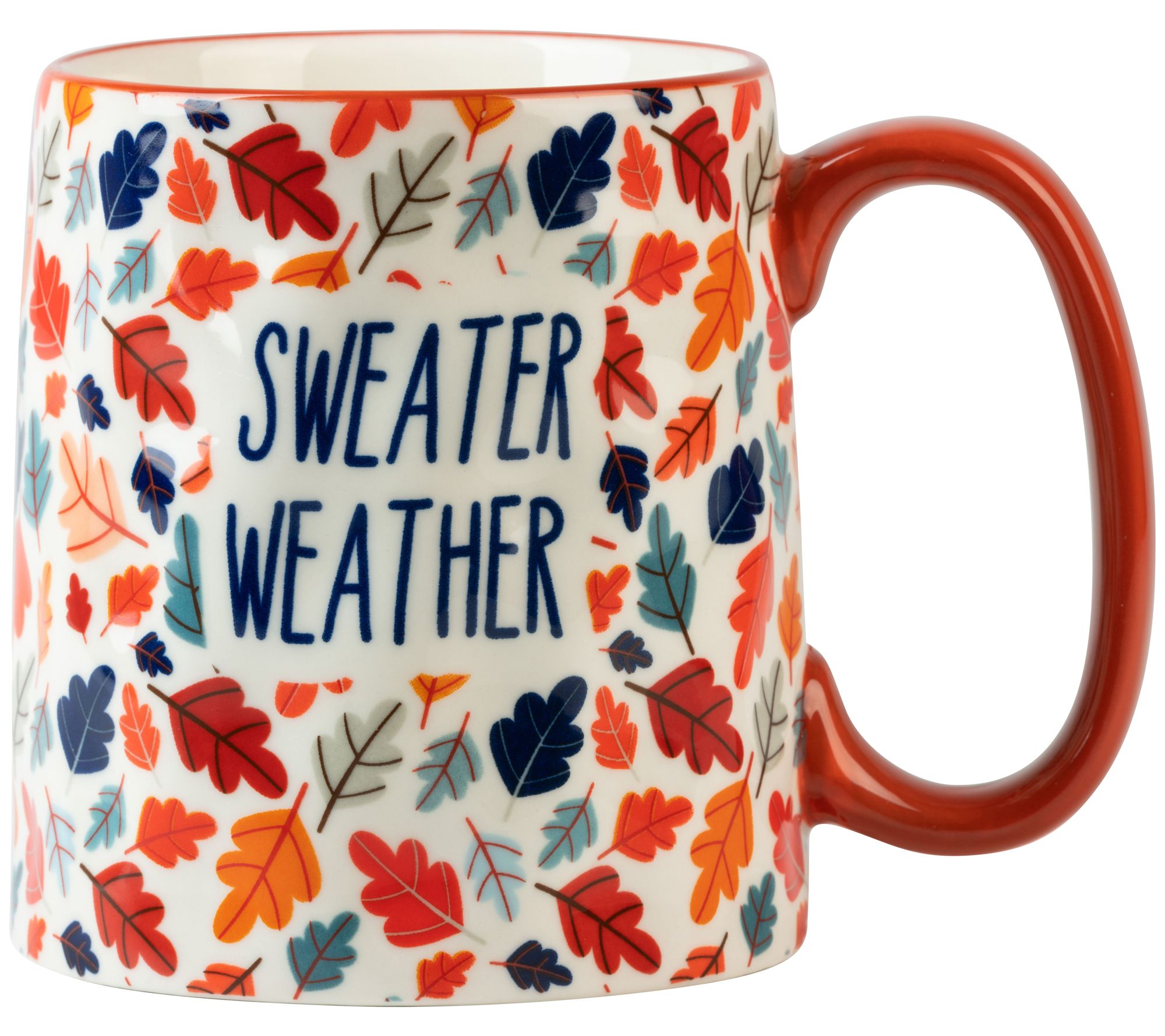 10 Strawberry Street Set of 4 Fall Bella Mug