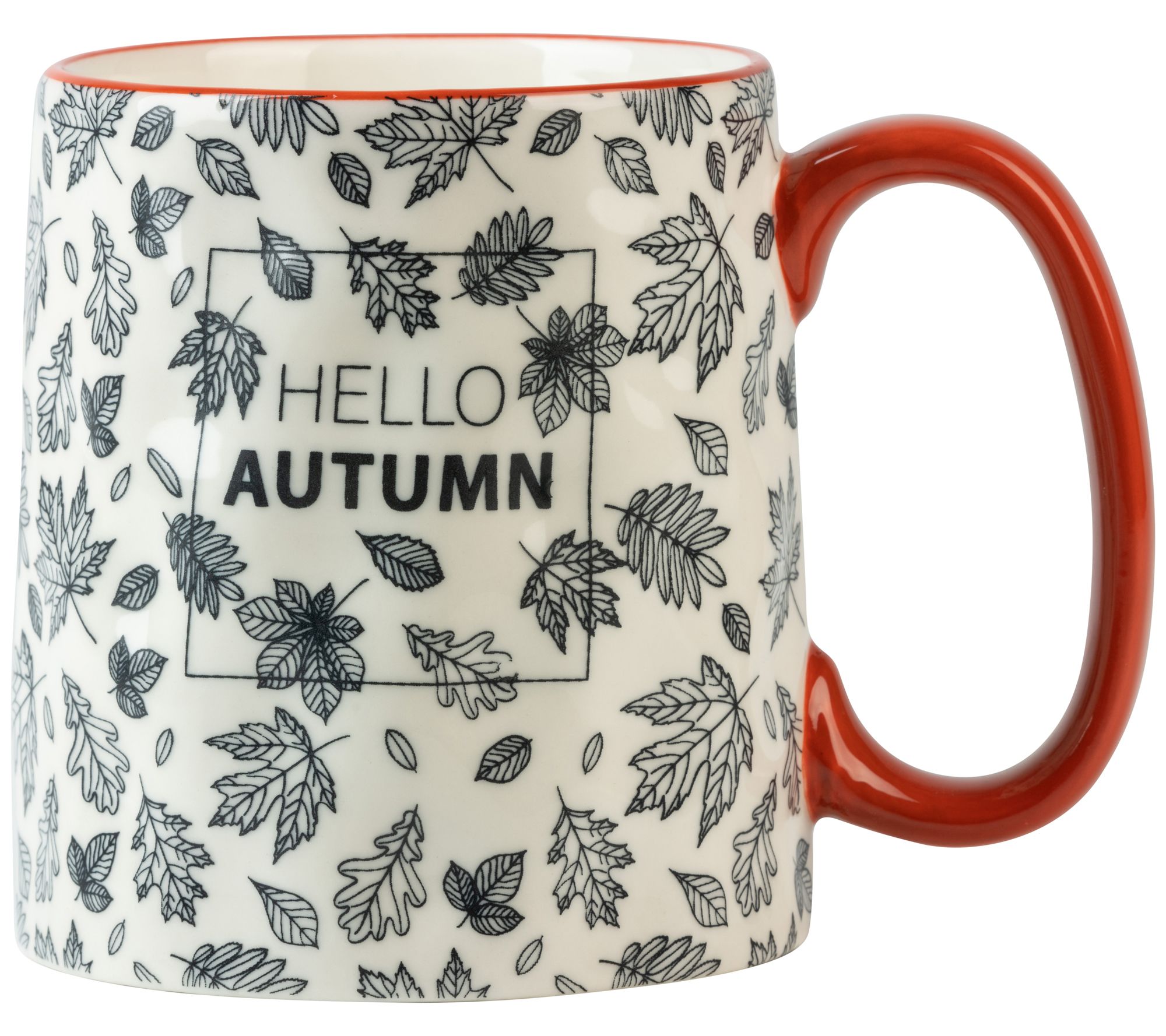 10 Strawberry Street Set of 4 Fall Bella Mug