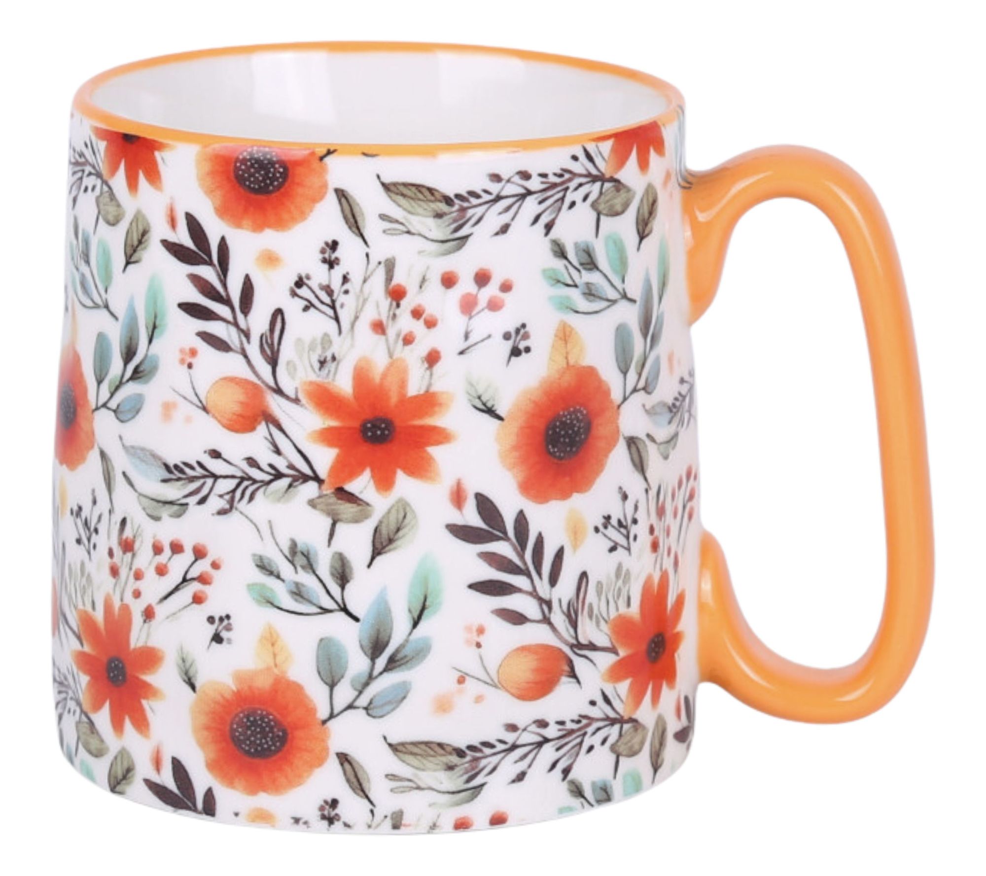 10 Strawberry Street Set of 4 Fall Bella Mug