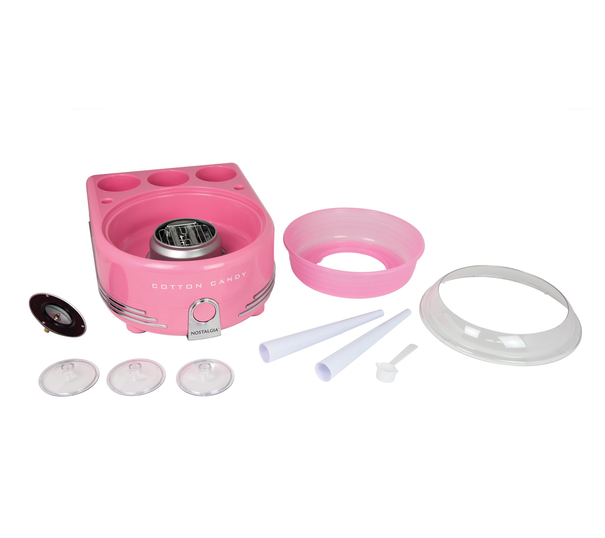 Nostalgia Pink Cotton Candy Machine Cotton Candy Maker in the Cotton Candy  Machines department at