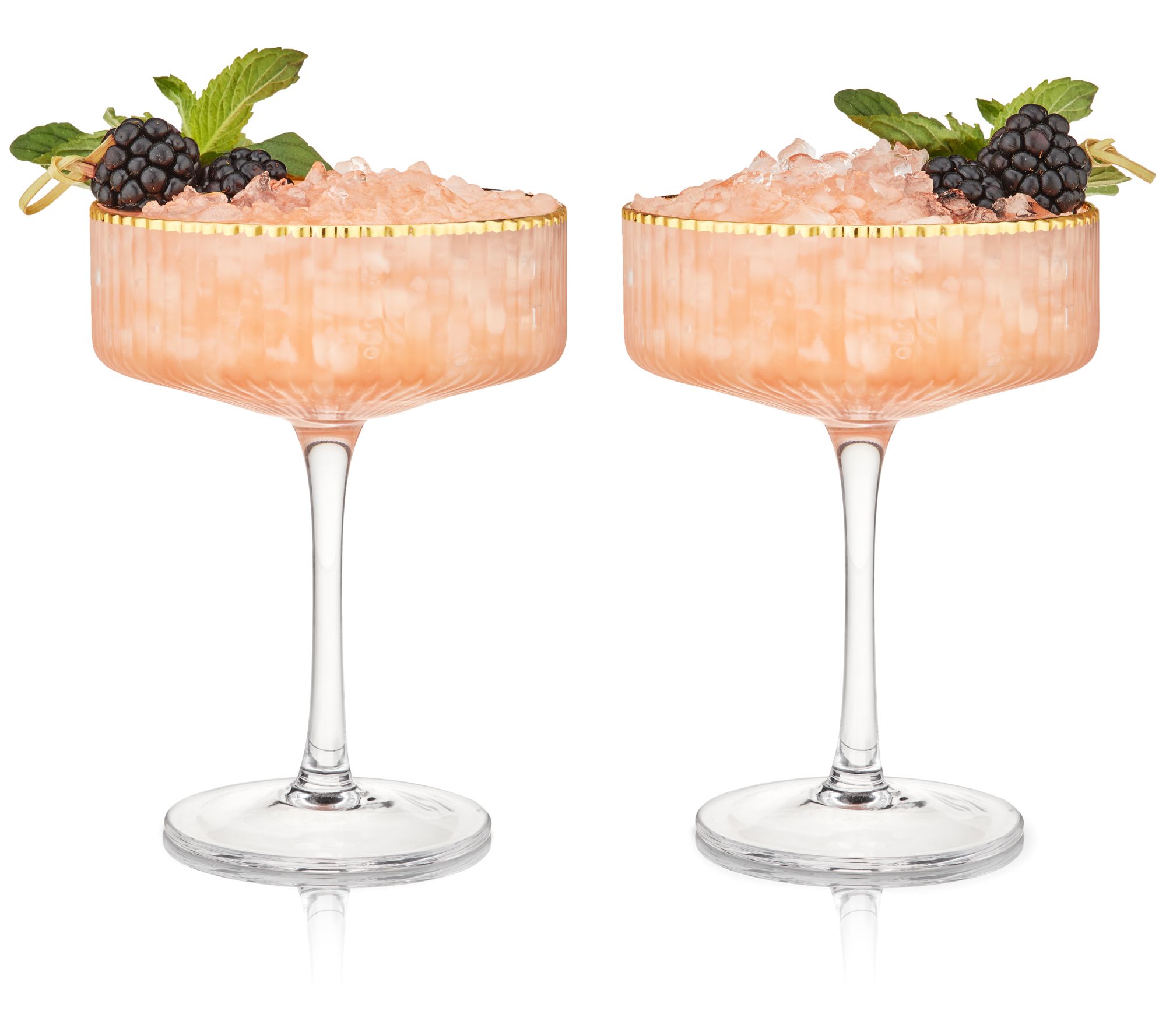 Viski Meridian Coupe Glasses