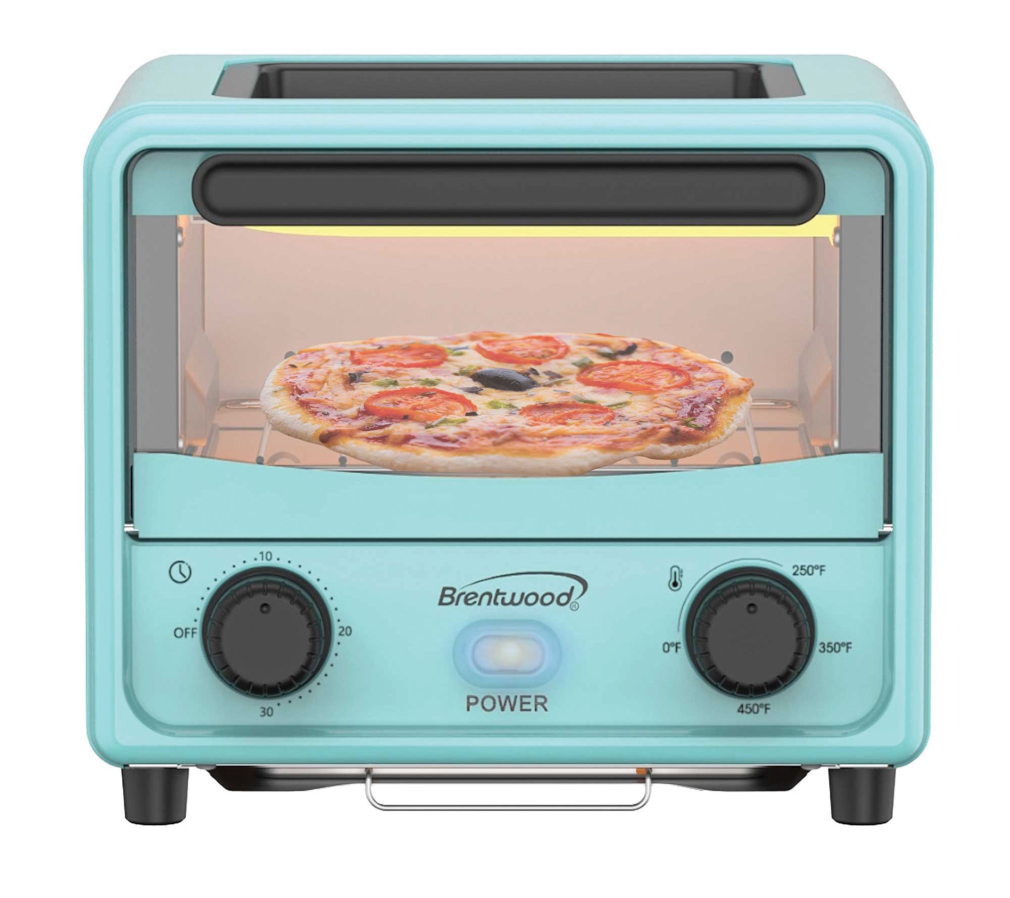 Brentwood 500W Stainless Steel Mini Toaster Oven - QVC.com