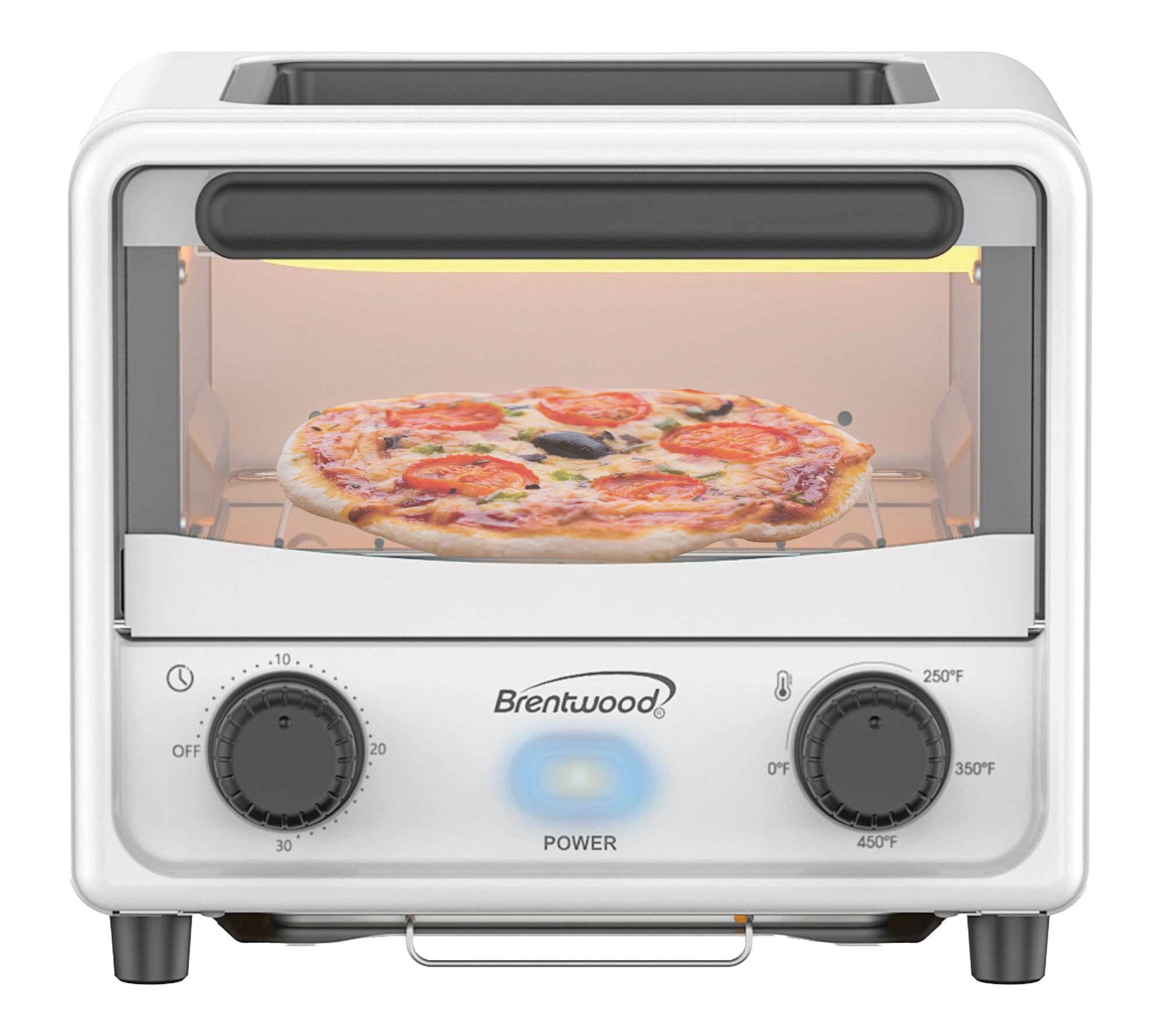 Brentwood 500W Stainless Steel Mini Toaster Oven