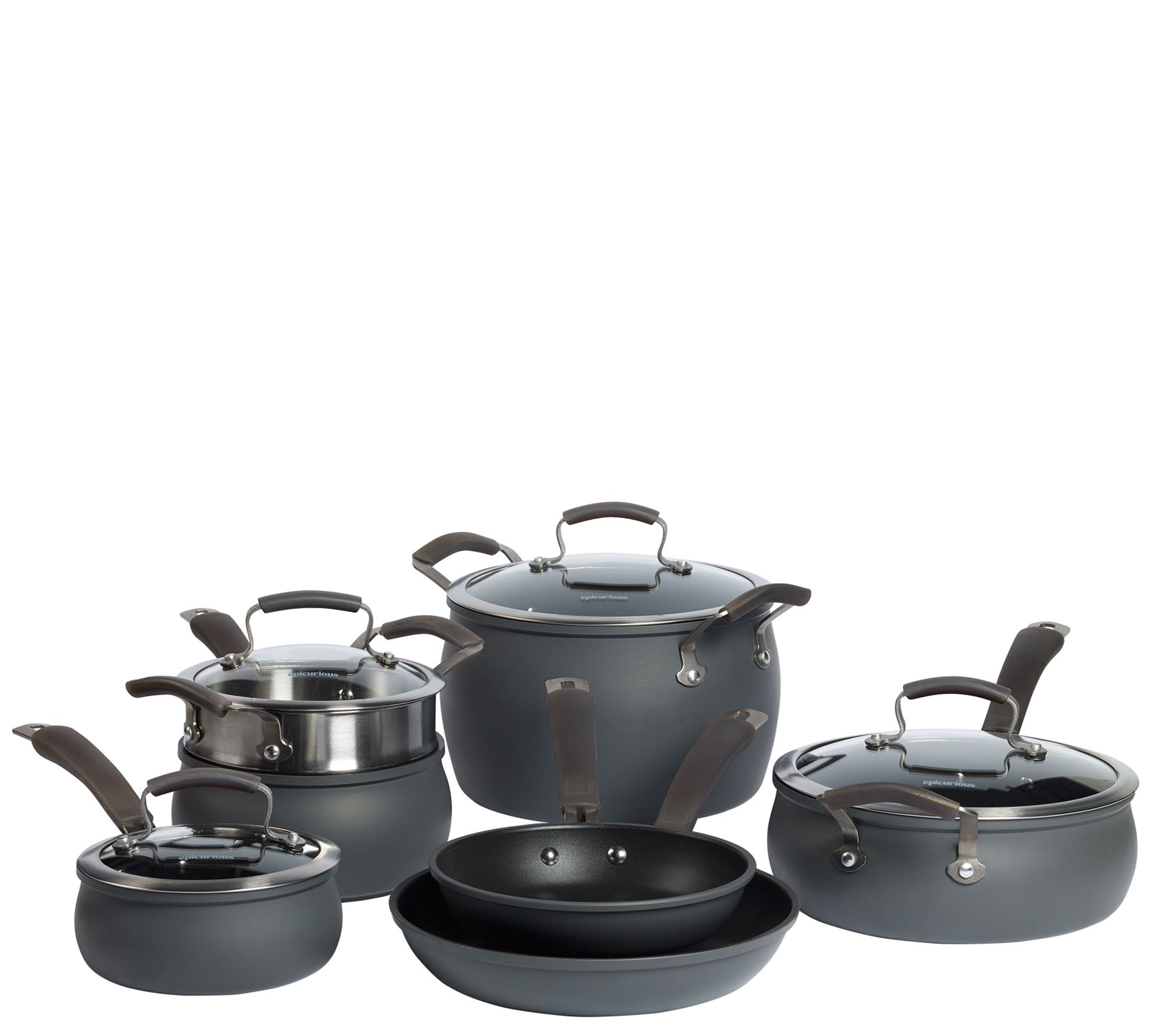 Epicurious Cookware Classic Collection- Induction Dishwasher Safe