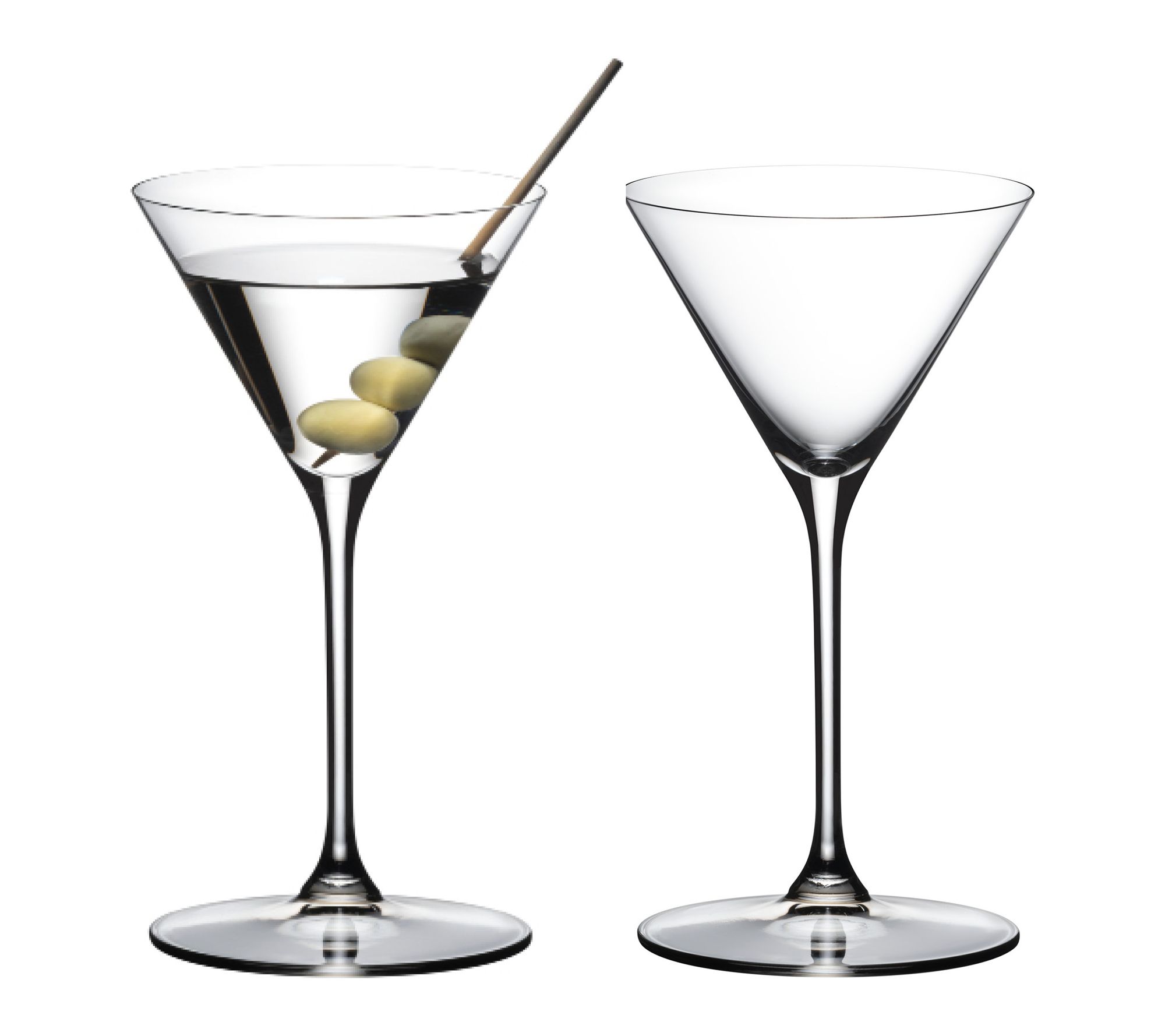 RIEDEL Set of (2)  GRAPE@RIEDEL Martini Glasses
