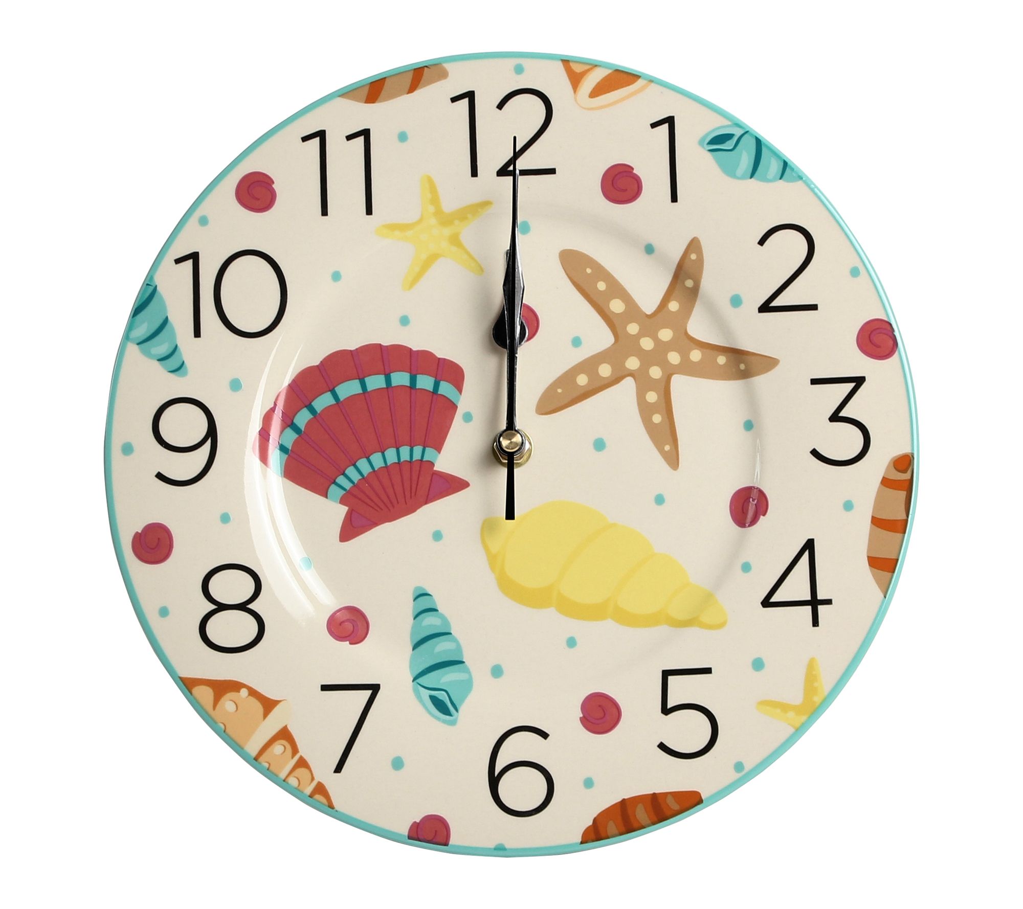 "As Is" Temp-tations 10.5" Ceramic Wall Clock