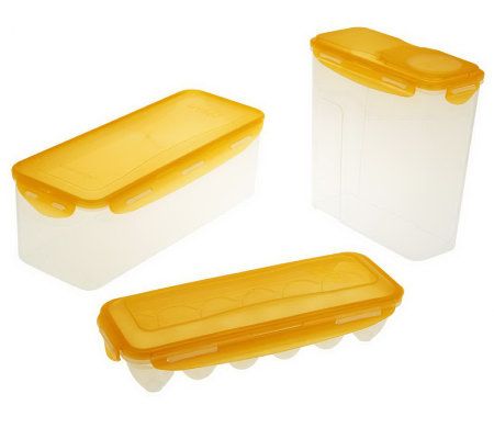 Vintage Tupperware Yellow Cereal Storage Container -   Cereal storage, Vintage  tupperware, Unique items products