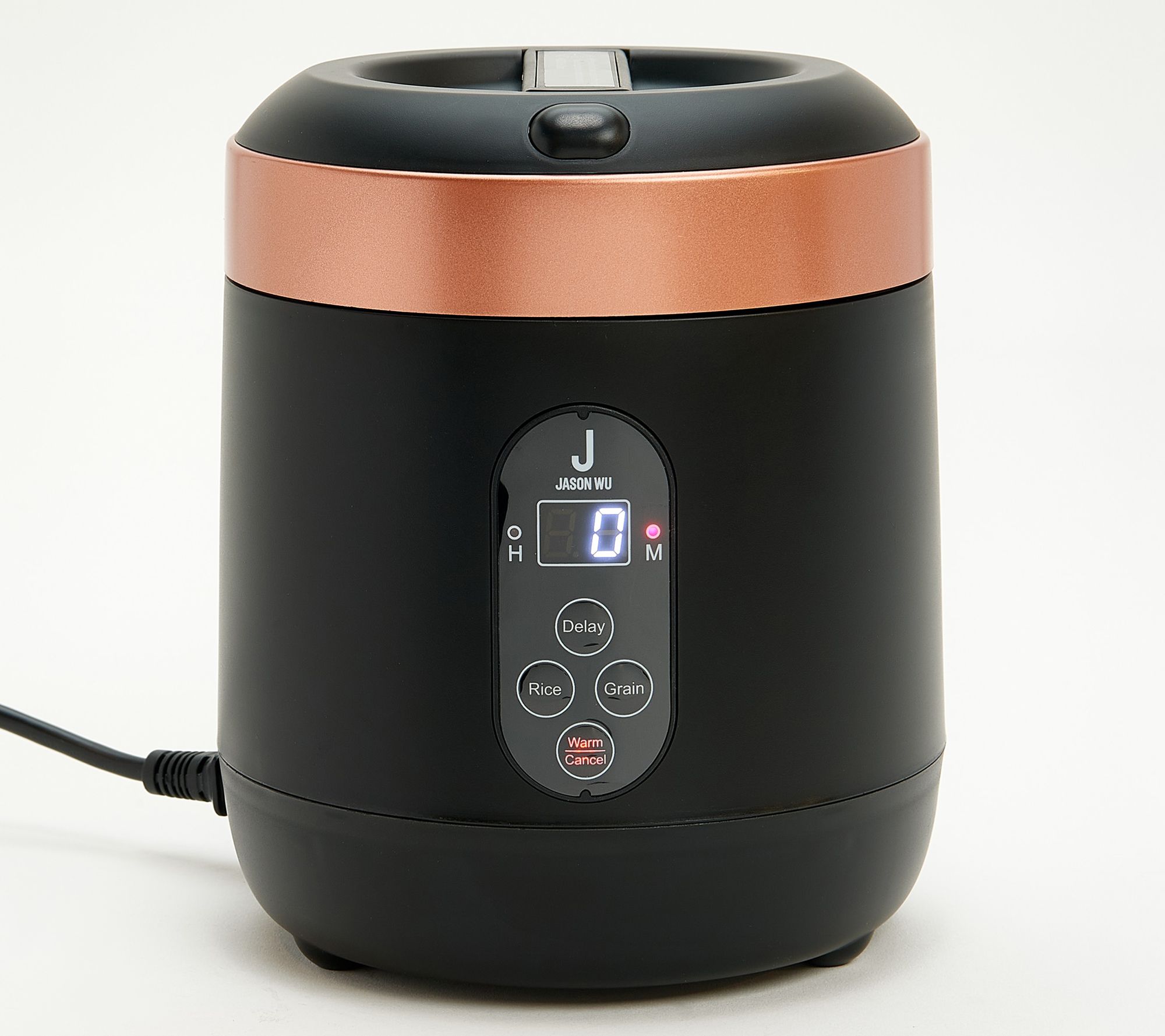 Rise By Dash 2 Cups Mini Rice Cooker Steamer with Removable Non-Stick  Pot,Black