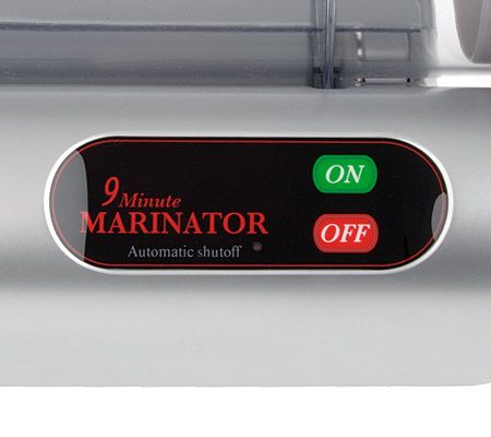 The 9 Minute Electric Vacuum Food Marinator System 