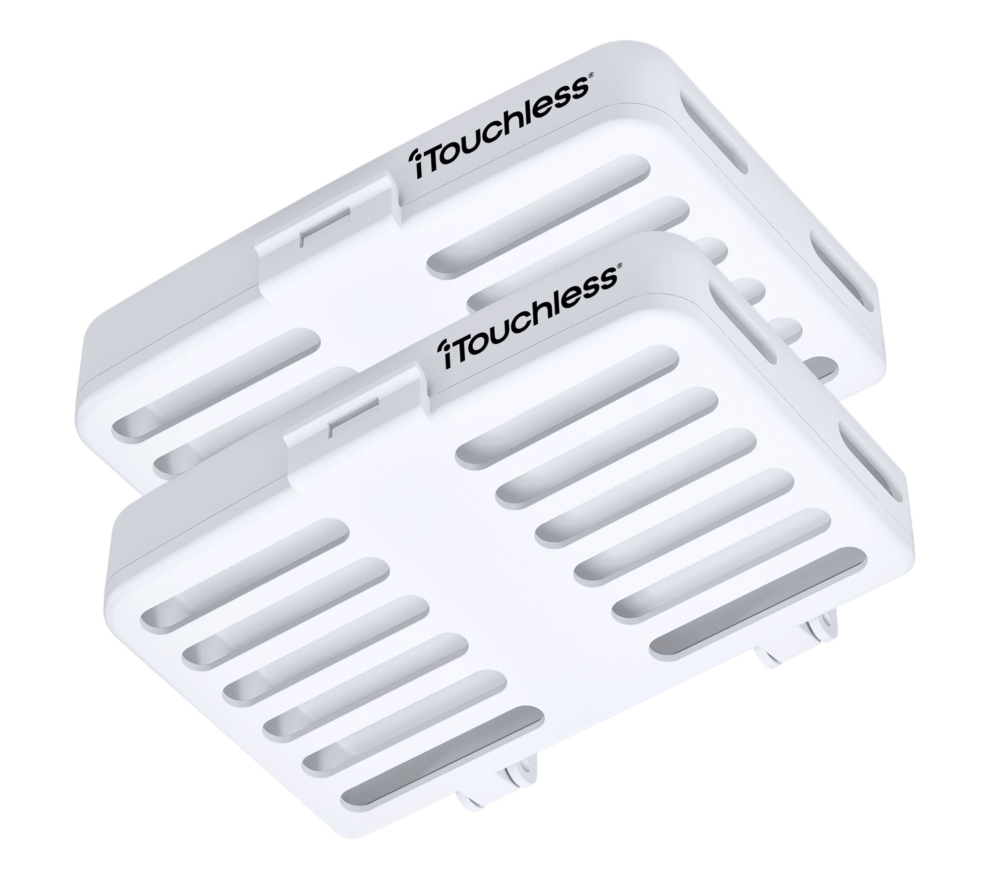 iTouchless AbsorbX Activated Carbon Odor FilterKit 2-Pack