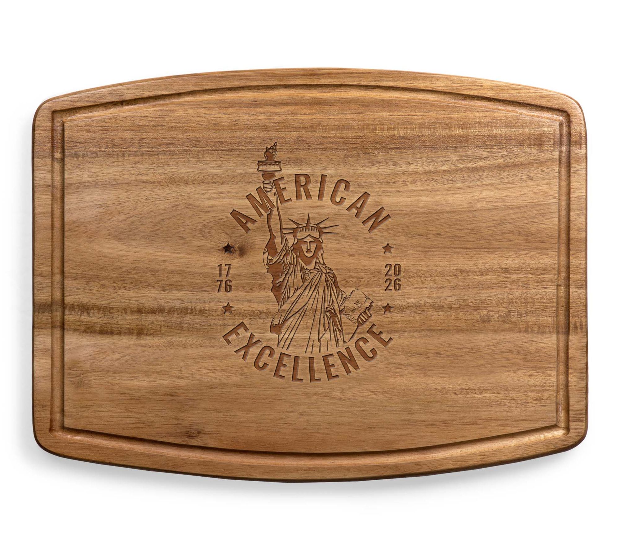 Toscana America 250 Ovale Acacia Cutting Board