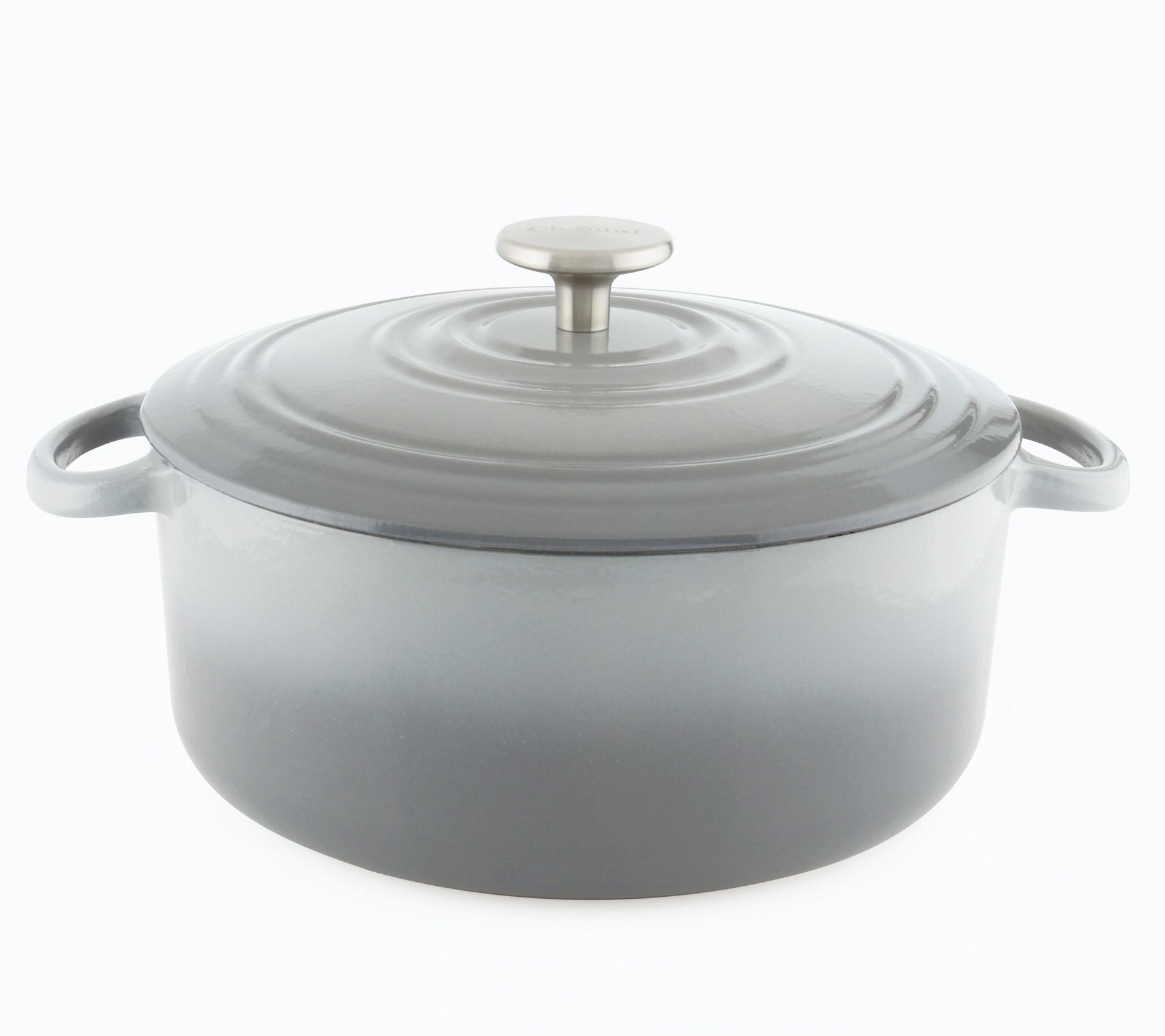 Chantal 5-Qt Round Cast-Iron Dutch Oven w/ Lid