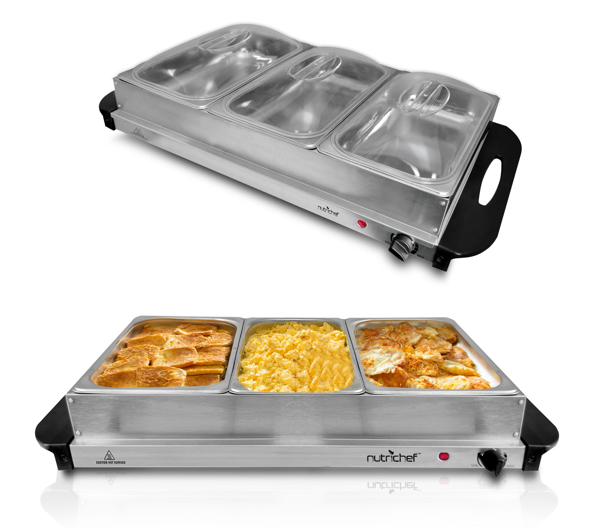 NutriChef Electric Hot Plate Food Warmer