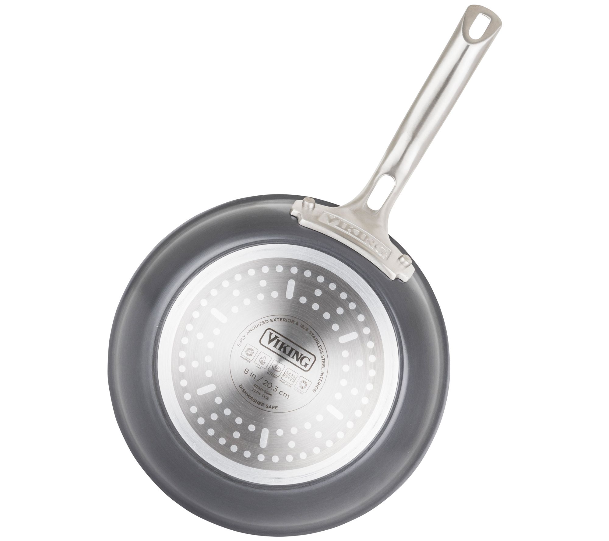 Viking Hard Stainless 8" Fry Pan