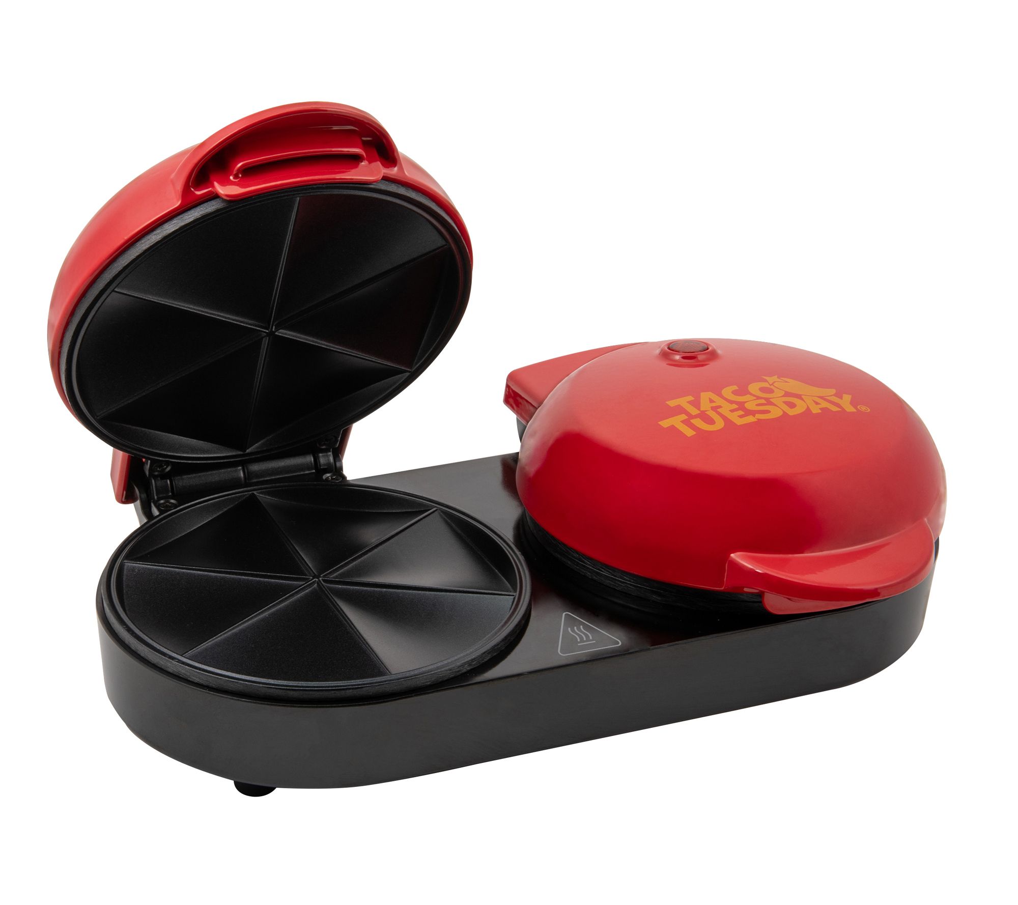 Taco Tuesday Double Street Taco Quesadilla Maker