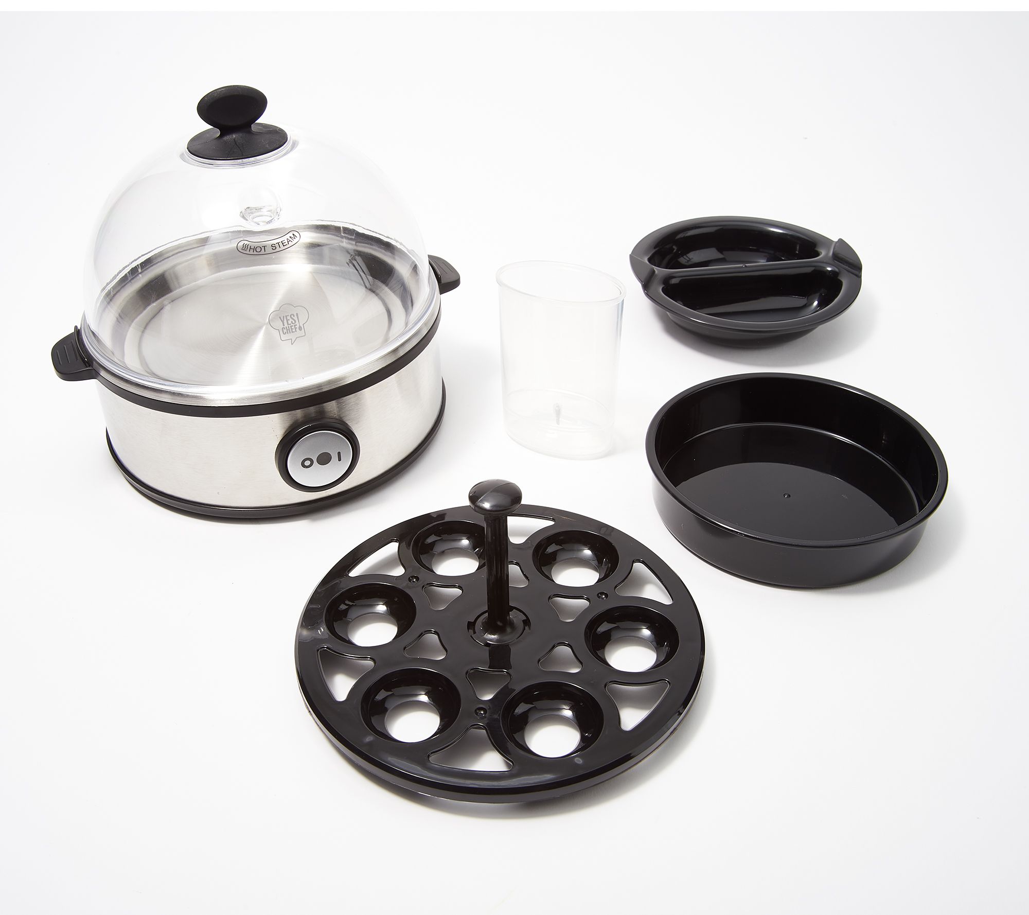 brentwood White Egg Bite Maker in the Egg Cookers department at
