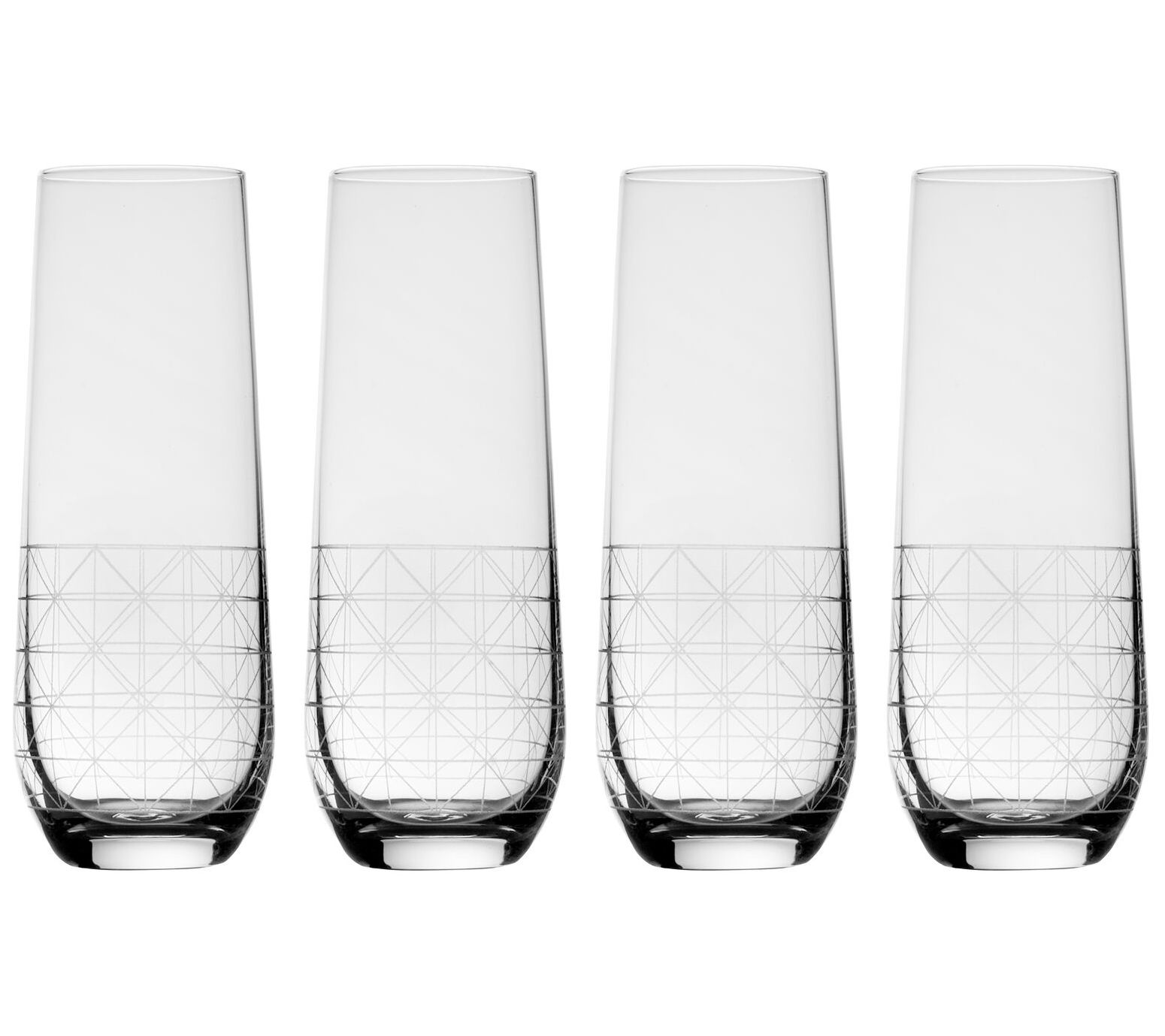 Cheers Stemless Flutes (Set of 6)