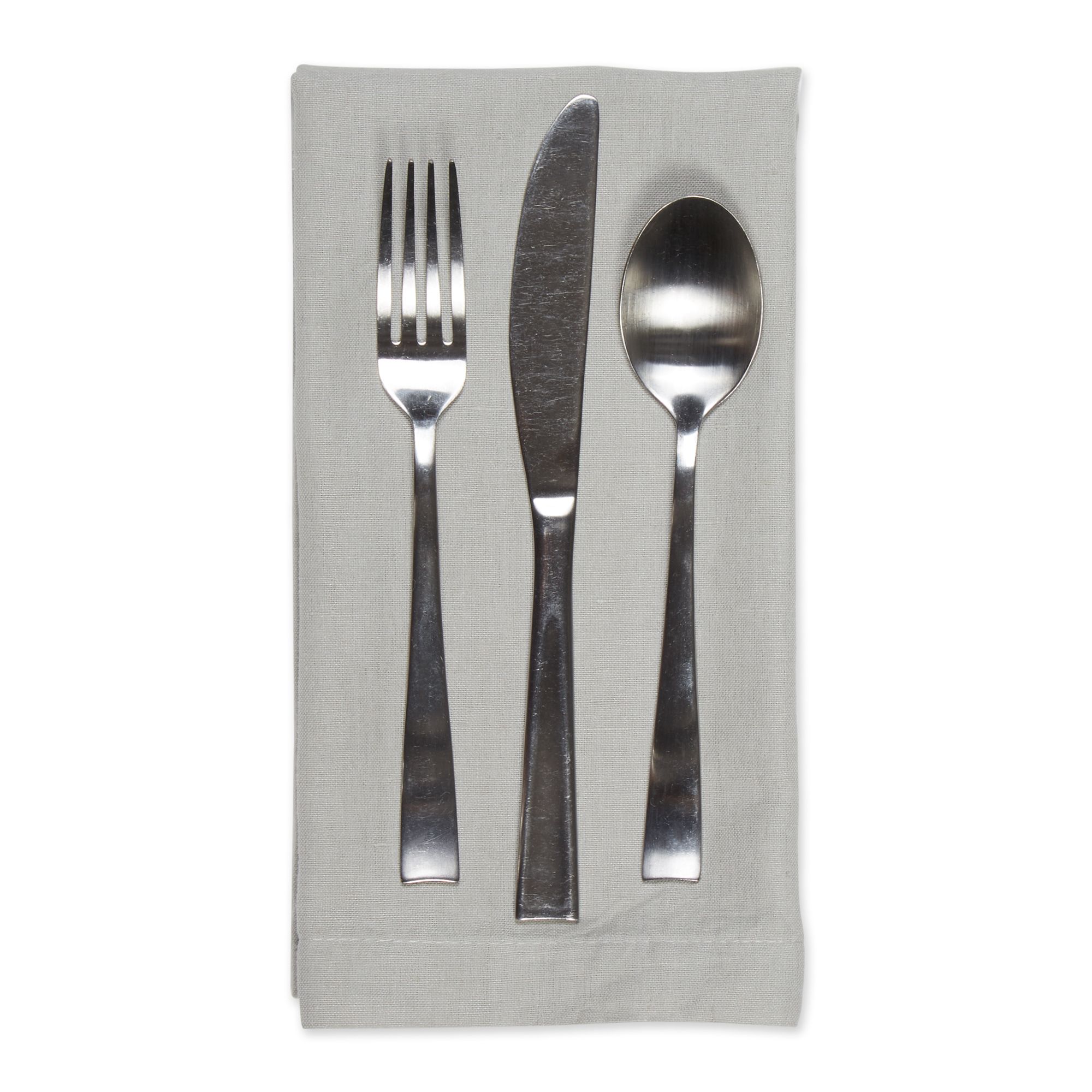 Design Imports Set of 4 Linen Napkins