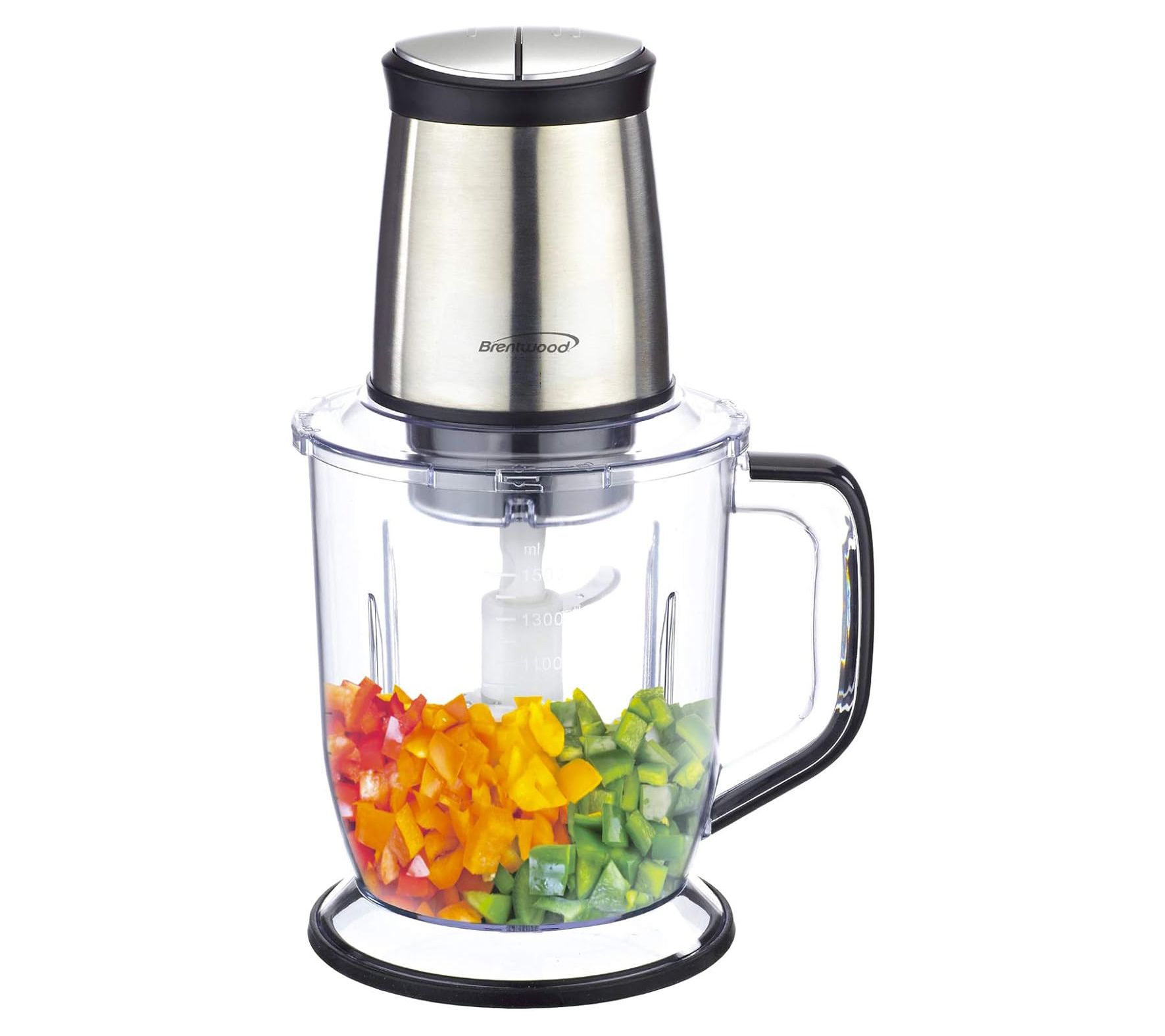 Brentwood 300W 4-Blade 6.5-Cup Food Processor