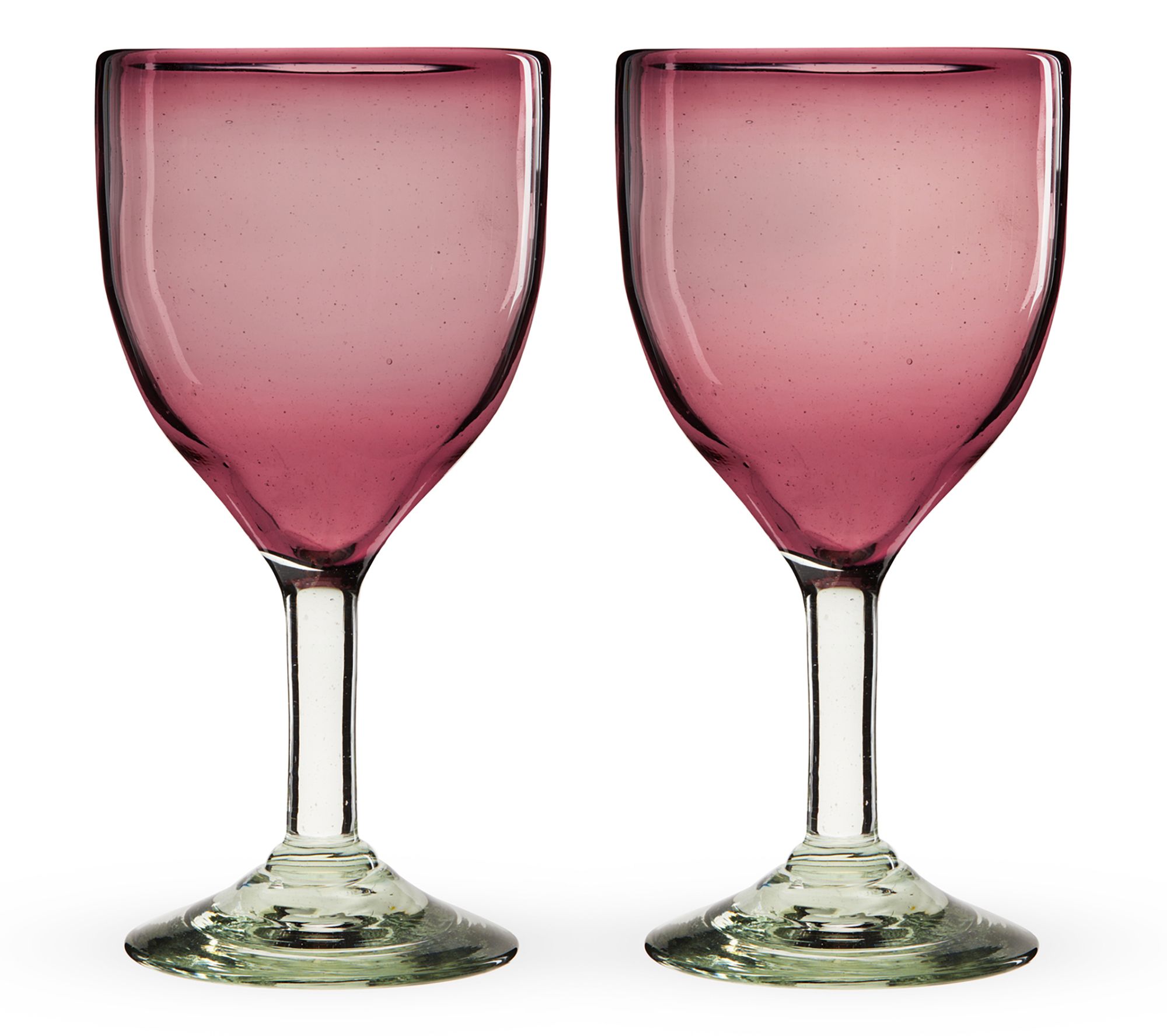 Twine Rosado Stemmed Wine Glass Set of 2