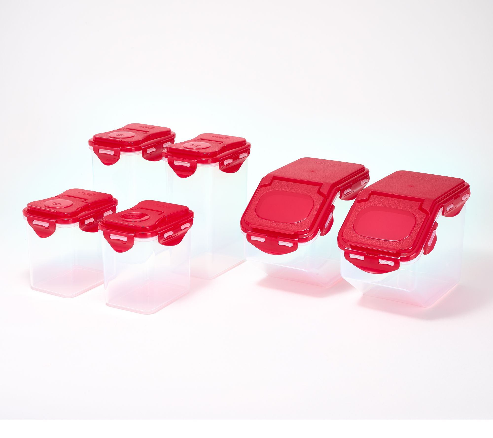 LocknLock 6-Piece Pantry Storage Set w/ Flip Top Lids