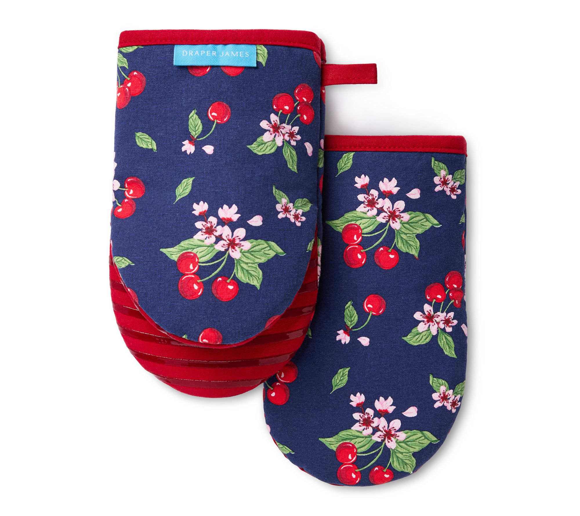 Draper James Cherry Blossom Mini Oven Mitt 2-Pack Set