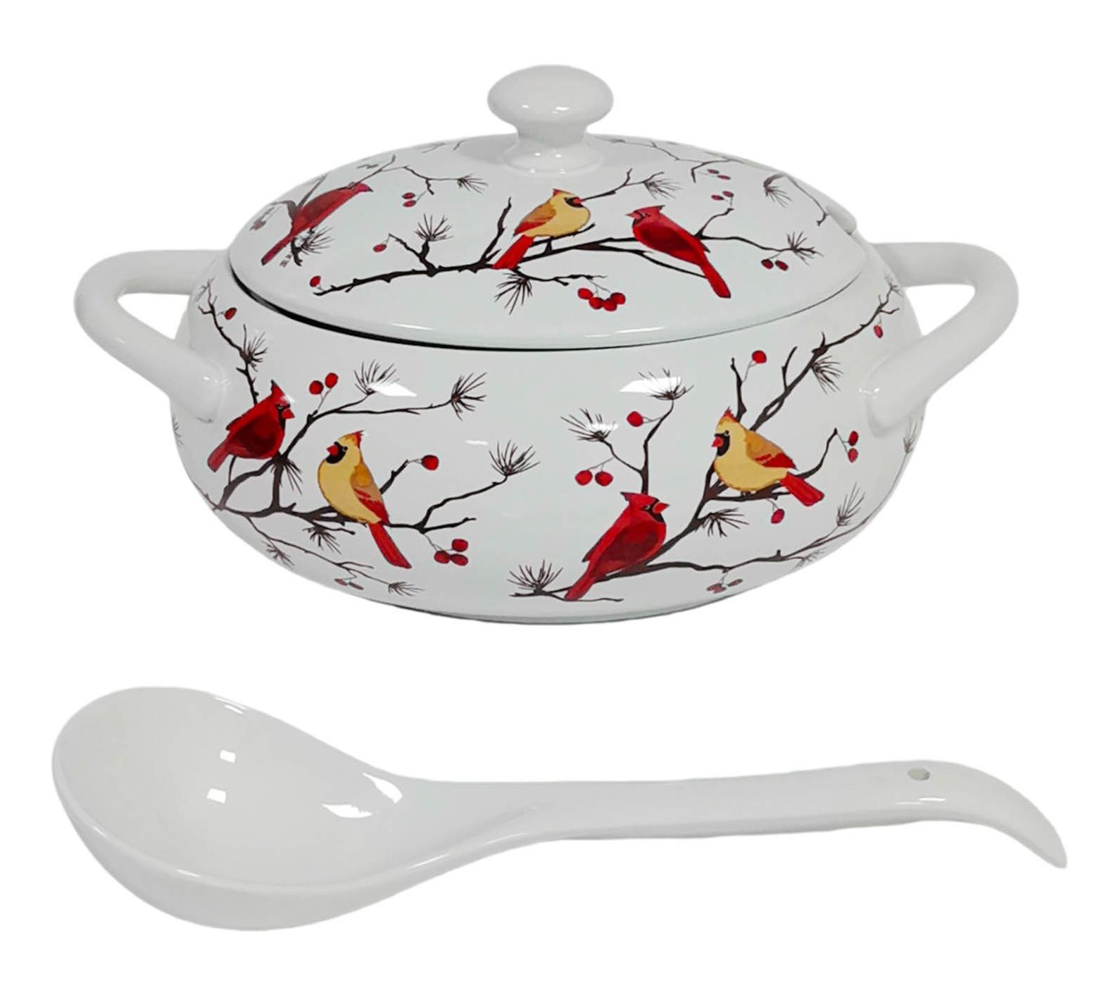 Temp-tations 3-qt Soup Tureen with Ladle
