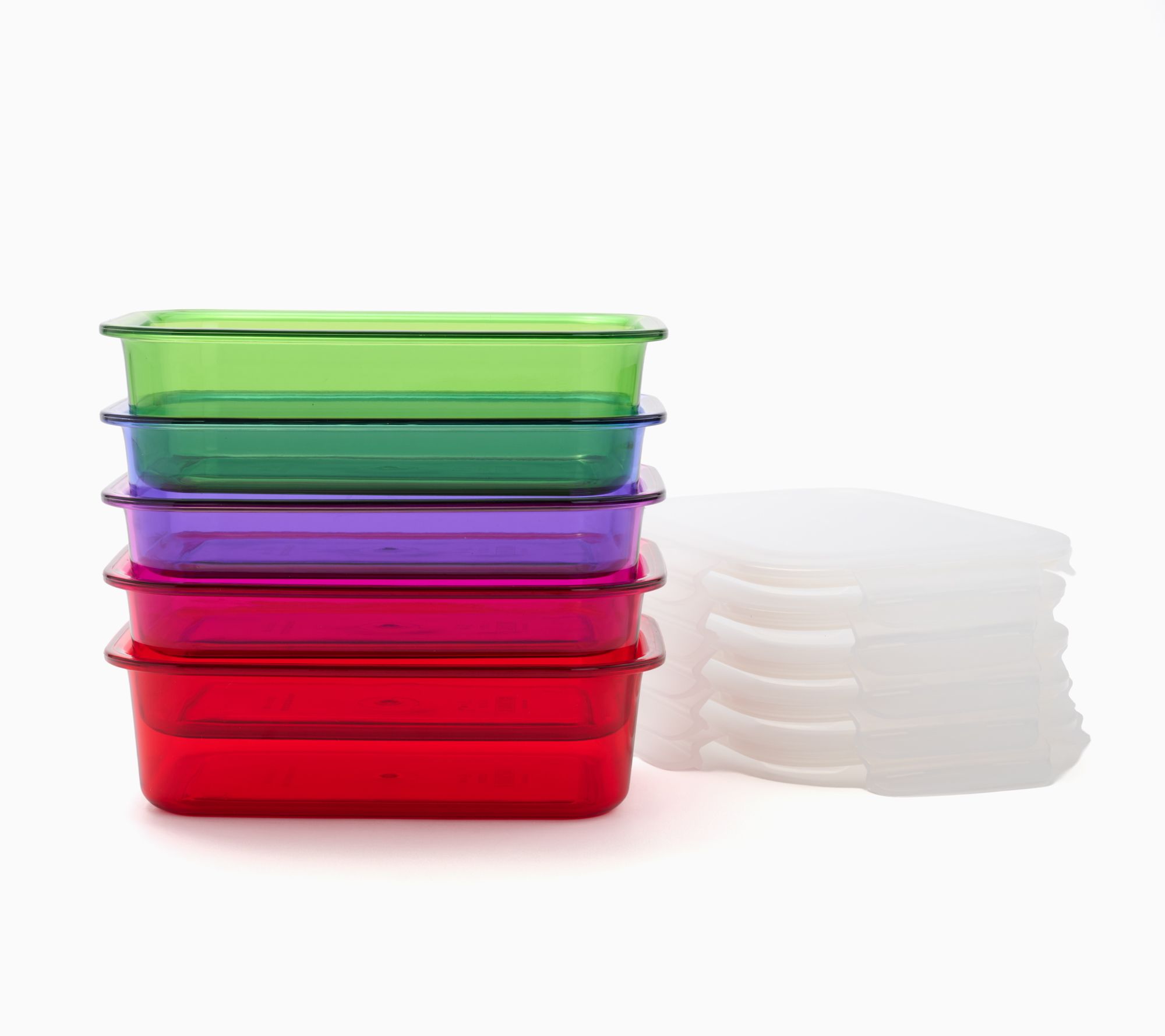 LocknLock 5pc Tritan Multi-Color Rectangle Set | QVC