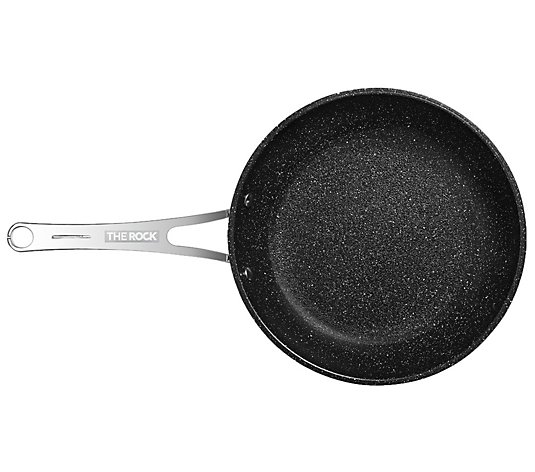 THE ROCK by Starfrit 10 in. Stainless Steel Non-Stick Fry Pan