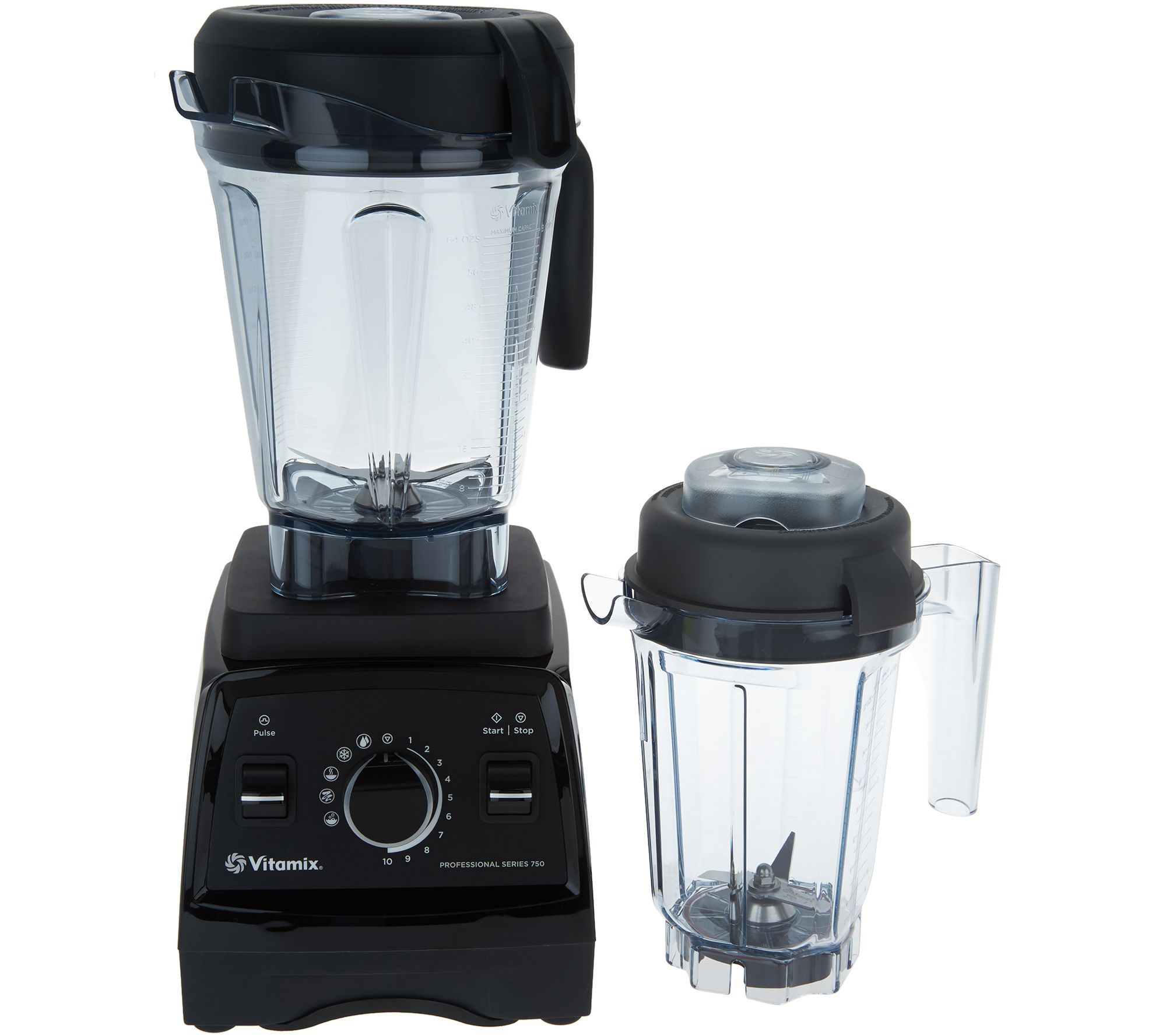 Samtykke Ydmyge Åben Vitamix Pro Series 750 64-oz Blender with 32-oz Dry Container - QVC.com