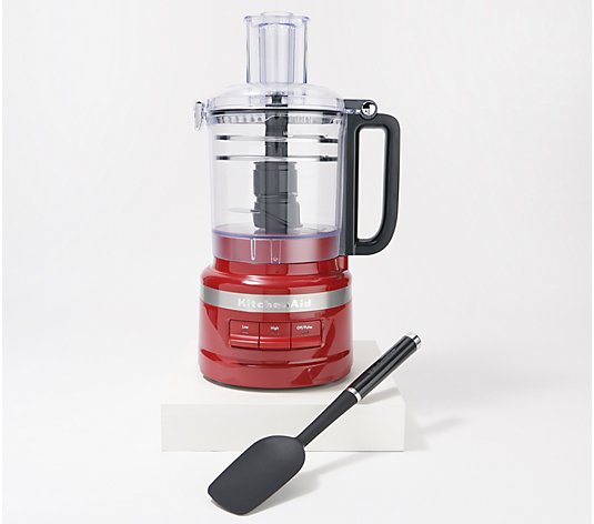 KitchenAid 9-Cup Food Processor Plus with & Blade Storage - QVC.com
