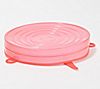 California Home Goods 8-Pc Set of Reusable Silicone Lids, 1 of 4