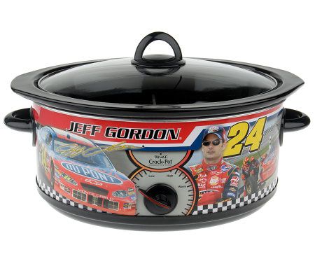 NASCAR 6 qt. Crock-Pot Slow Cooker with Travel Bag 