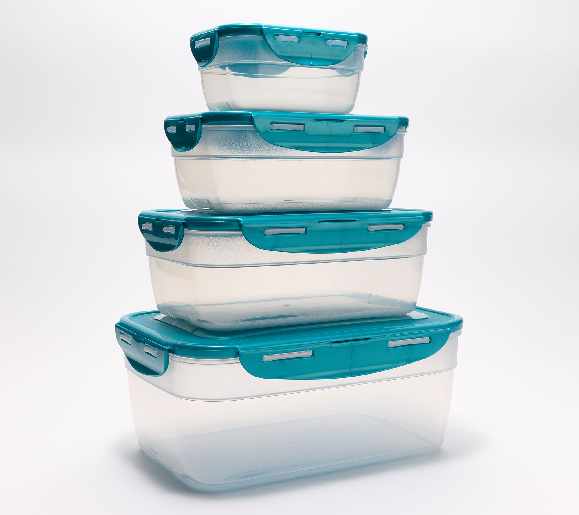 LocknLock 4Piece Nestable Rectangle Set w/ Handle Lid