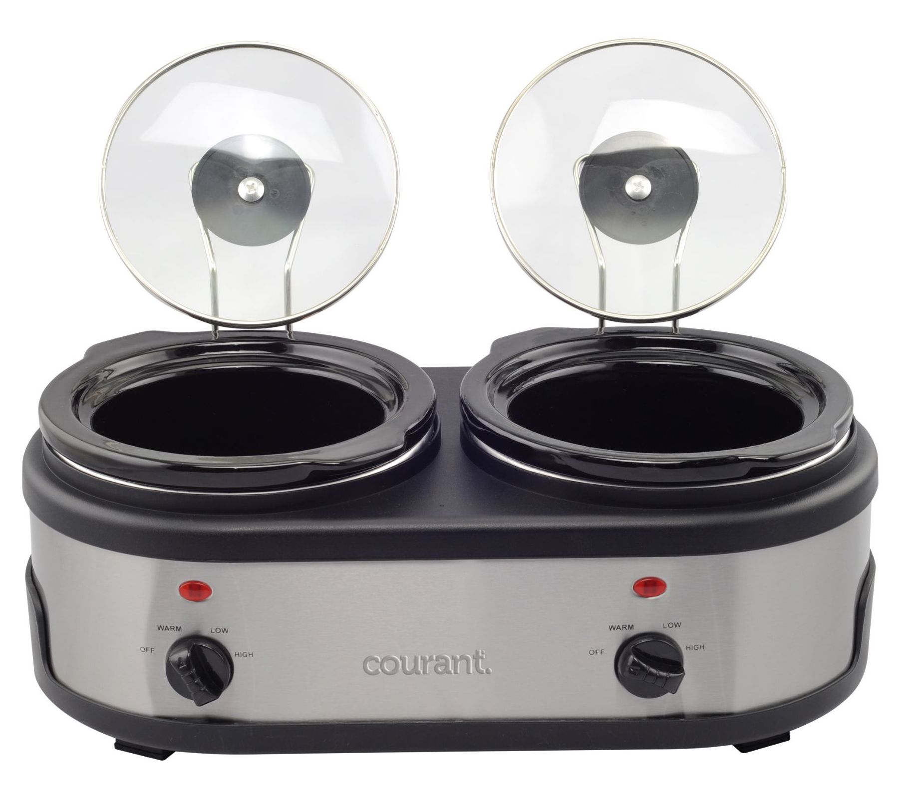 Courant 3.2-Quart (2X 1.6 Quart) Double Slow Cooker - QVC.com