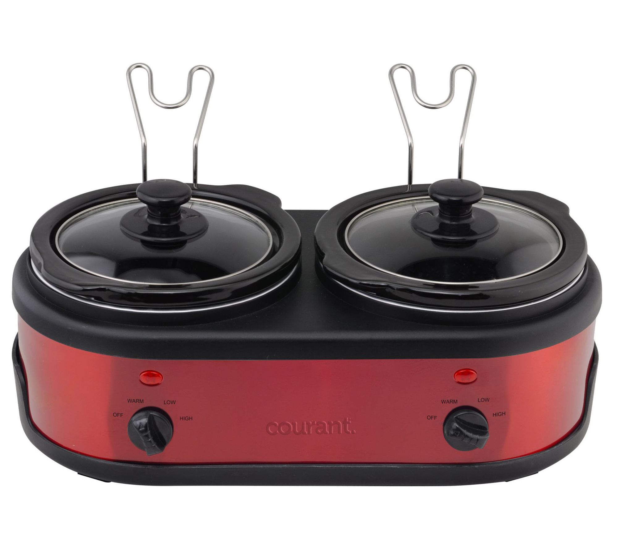 Courant 3.2-Quart (2X 1.6 Quart) Double Slow Cooker