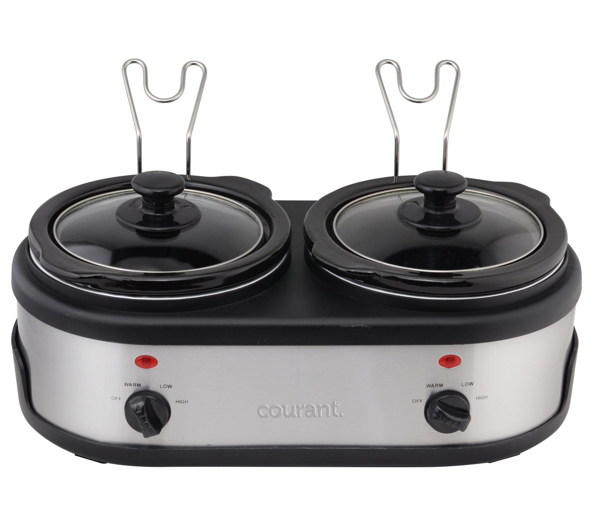 Courant 3.2-Quart (2X 1.6 Quart) Double Slow Cooker