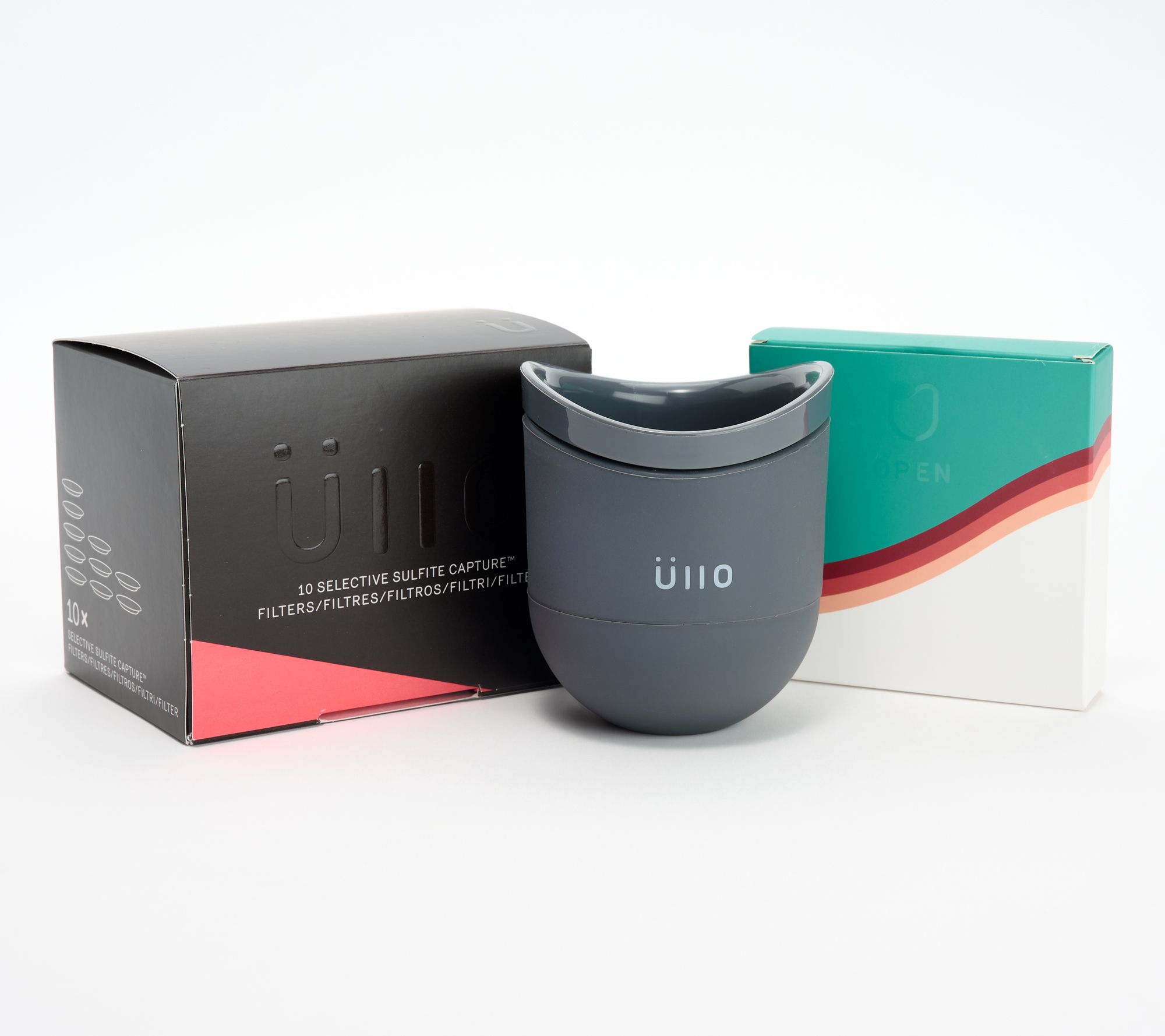 Ullo Open Wine Purifier with 13 Sulfite Filters