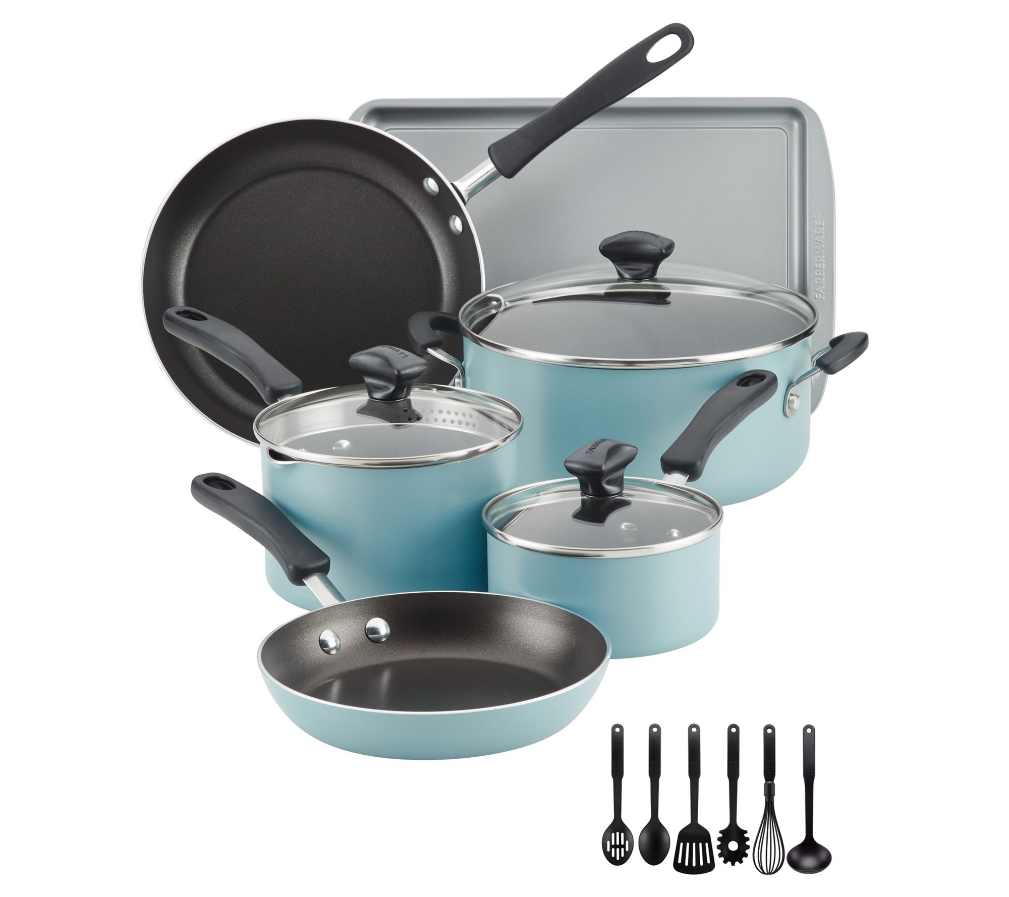 Farberware Cookstart DiamondMax Nonstick 15pc Cookware Set