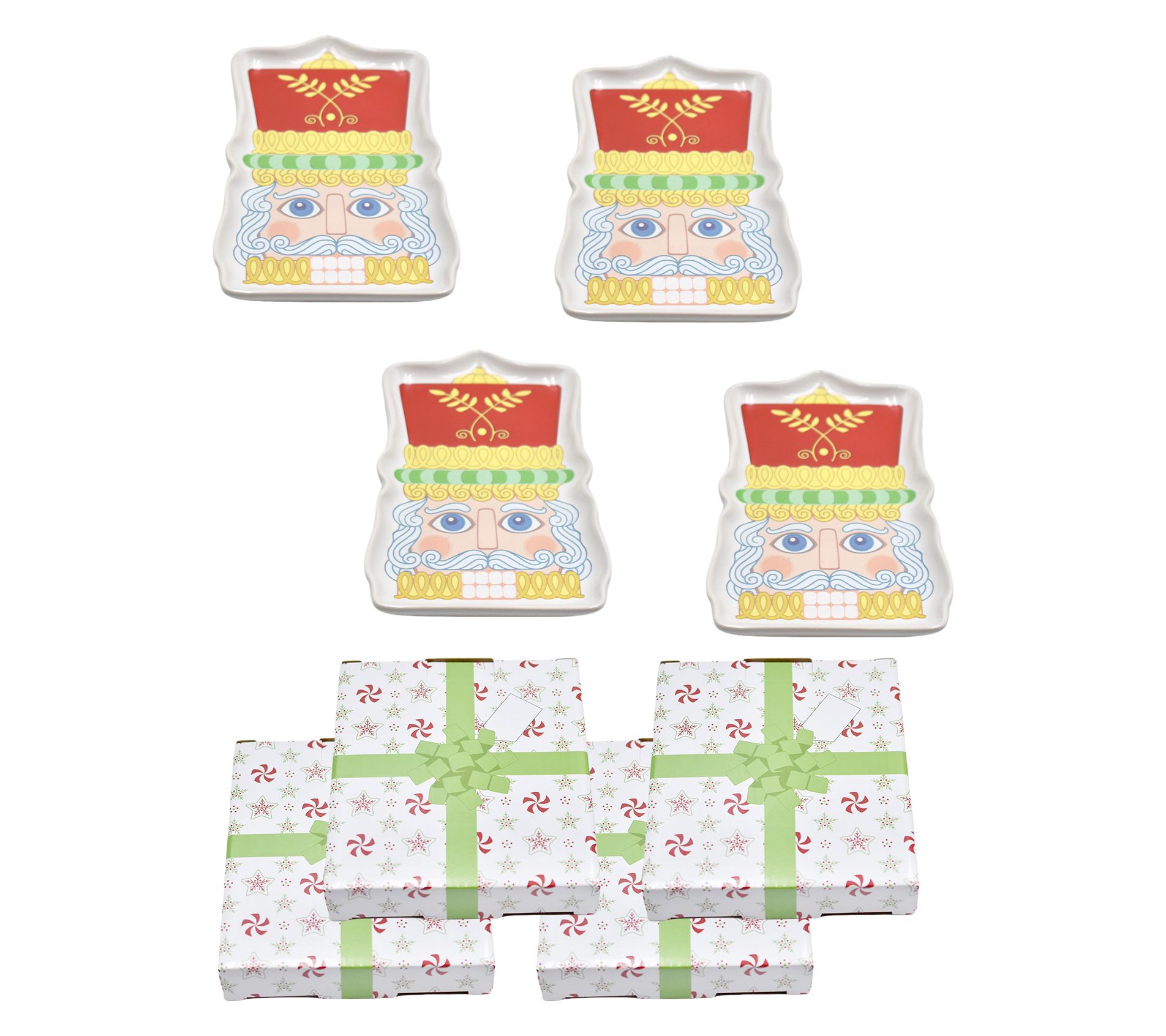 Temp-tations Seasonal Set of 4 Spoon Rests with Gift Boxes