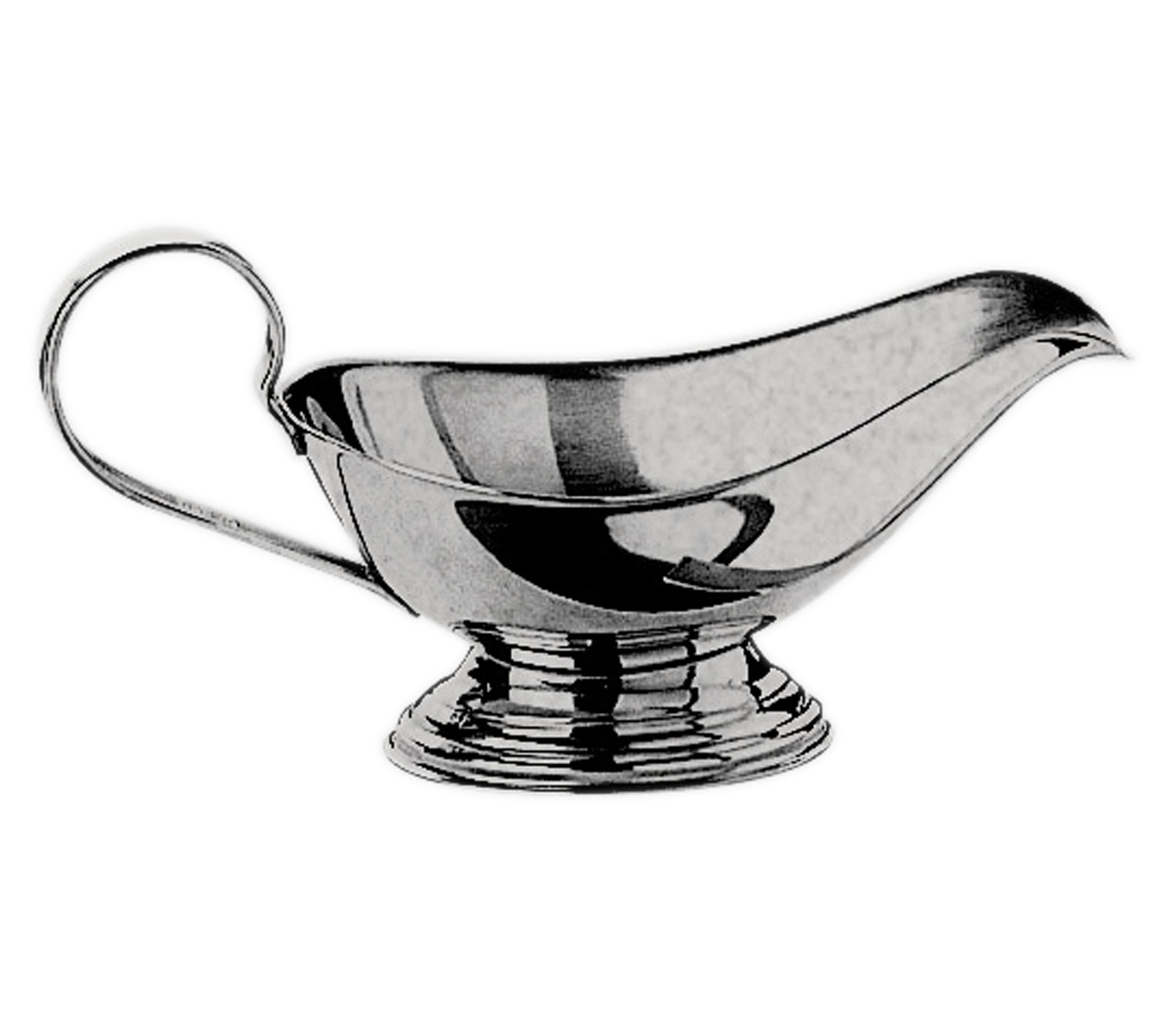 Mepra 10oz Vintage Stainless Steel Gravy Boat